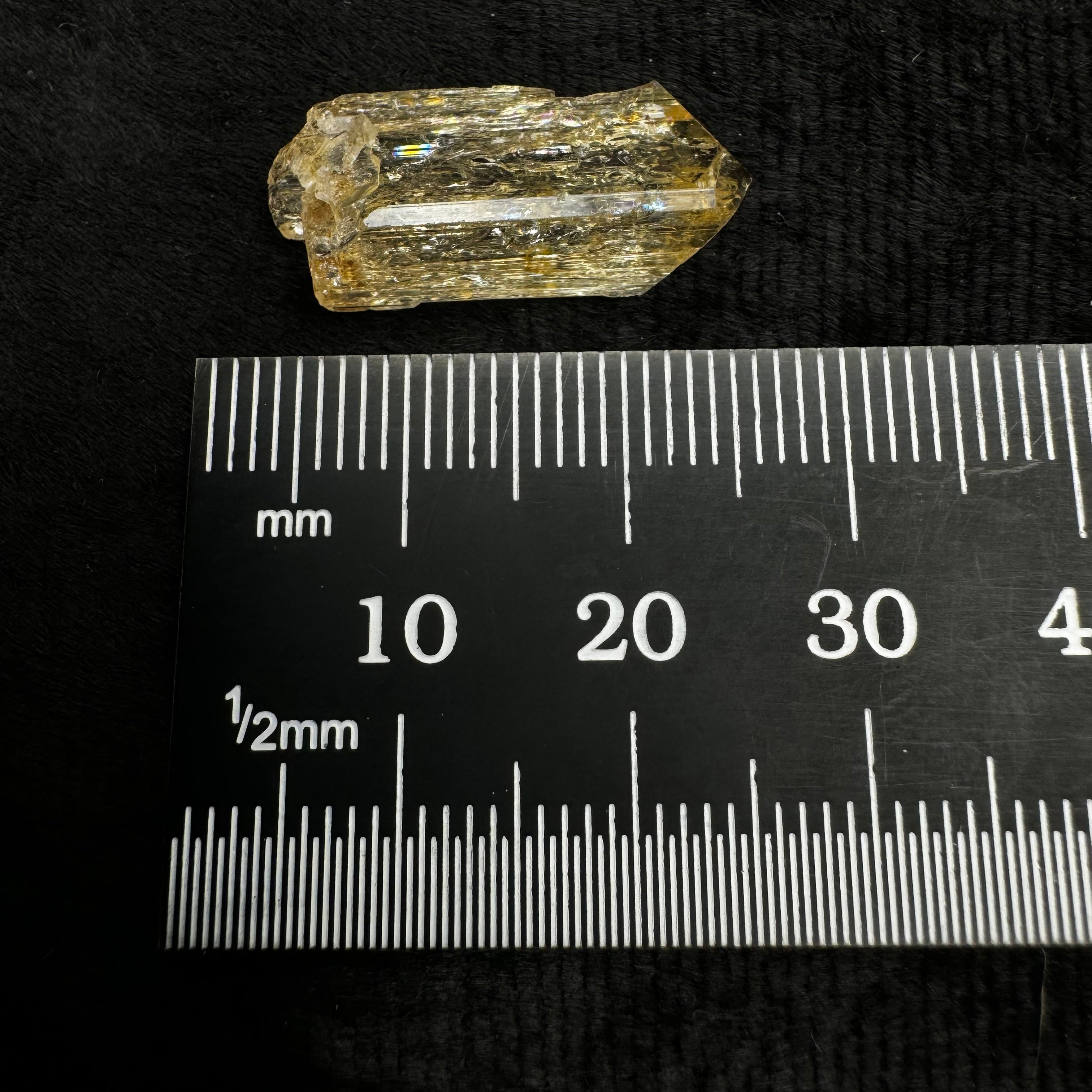 Imperial Topaz Natural Full Terminated Crystal - 203