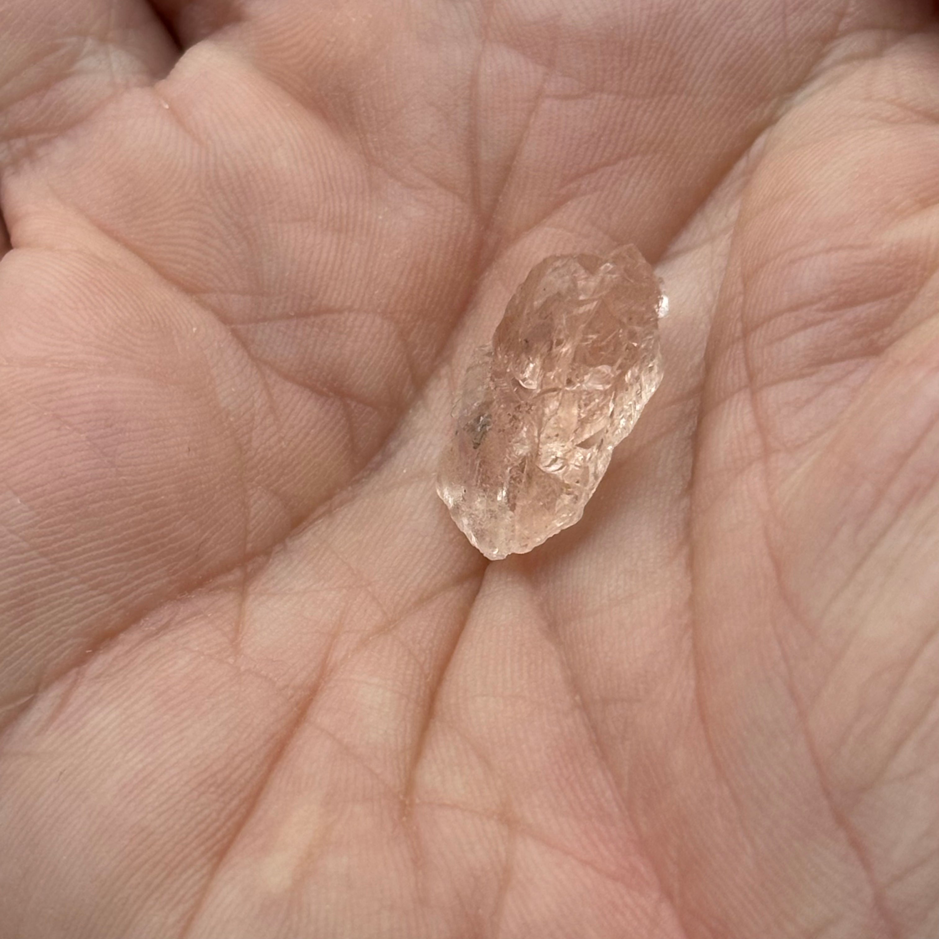 Morganite Gem Crystal - 061