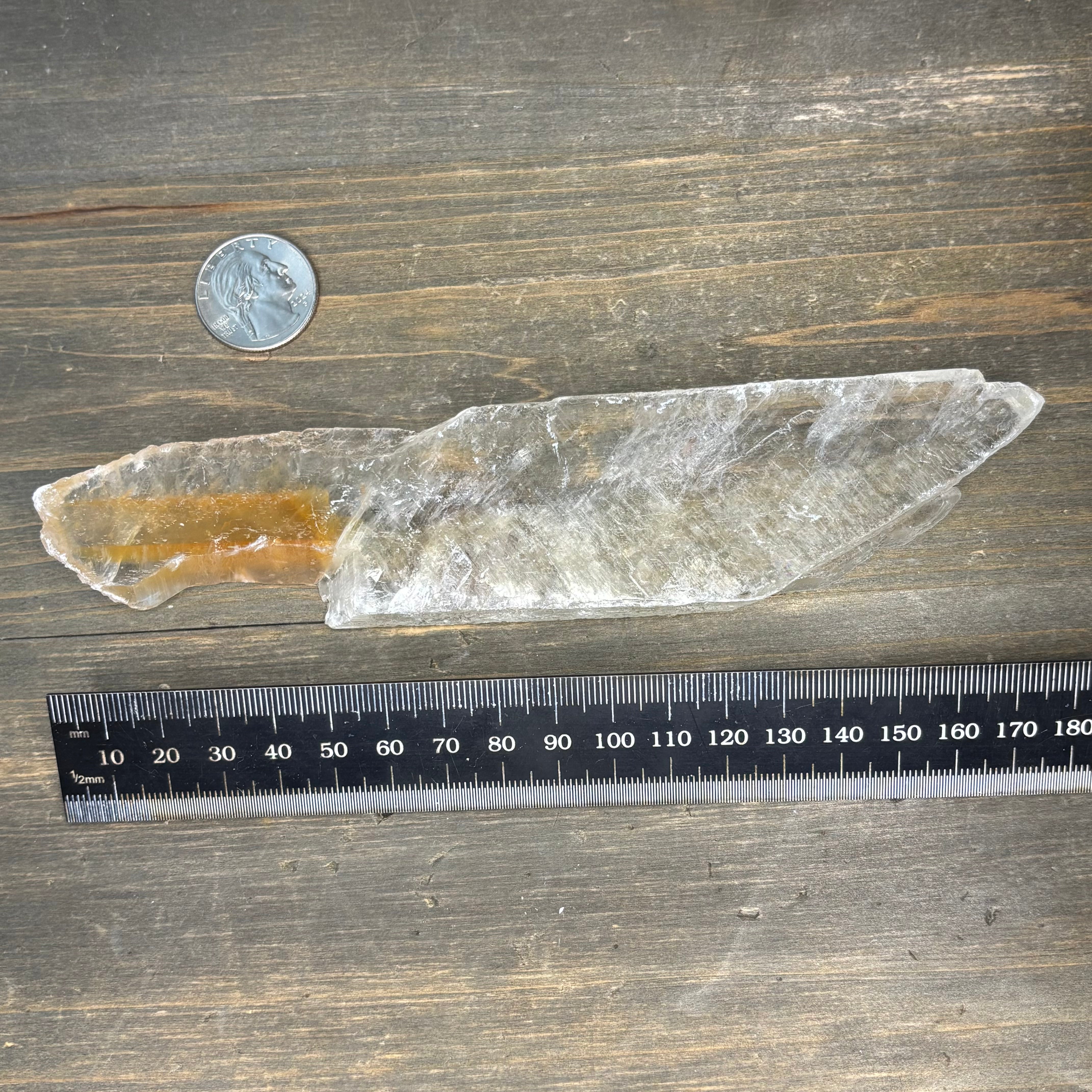 Golden Selenite Window - 560