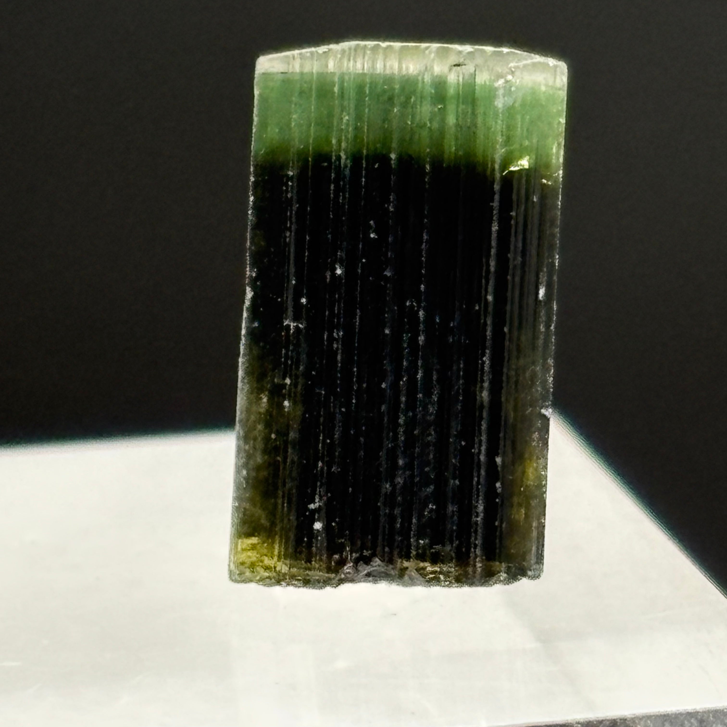 Green Tourmaline Crystal - 163