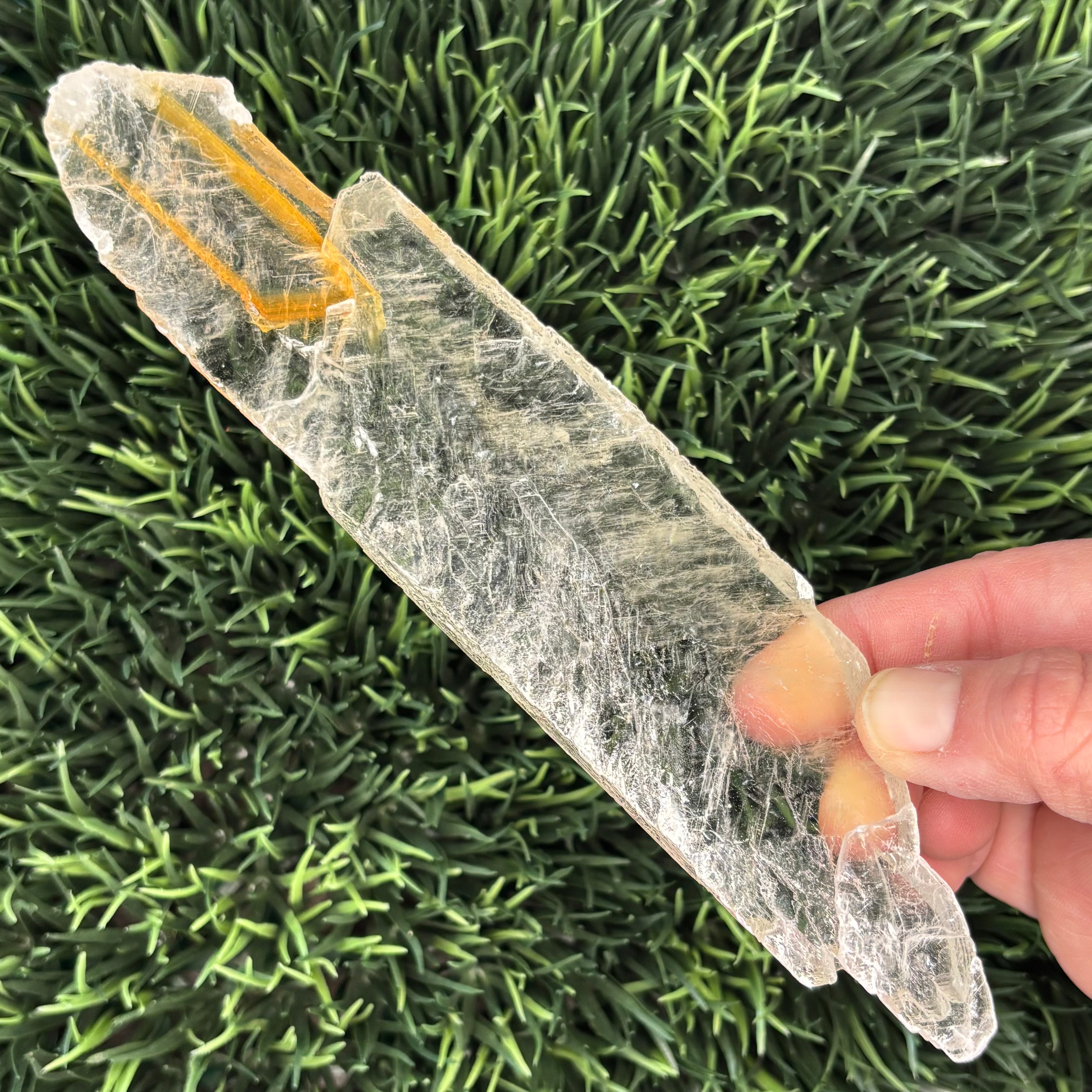Golden Selenite Window - 565