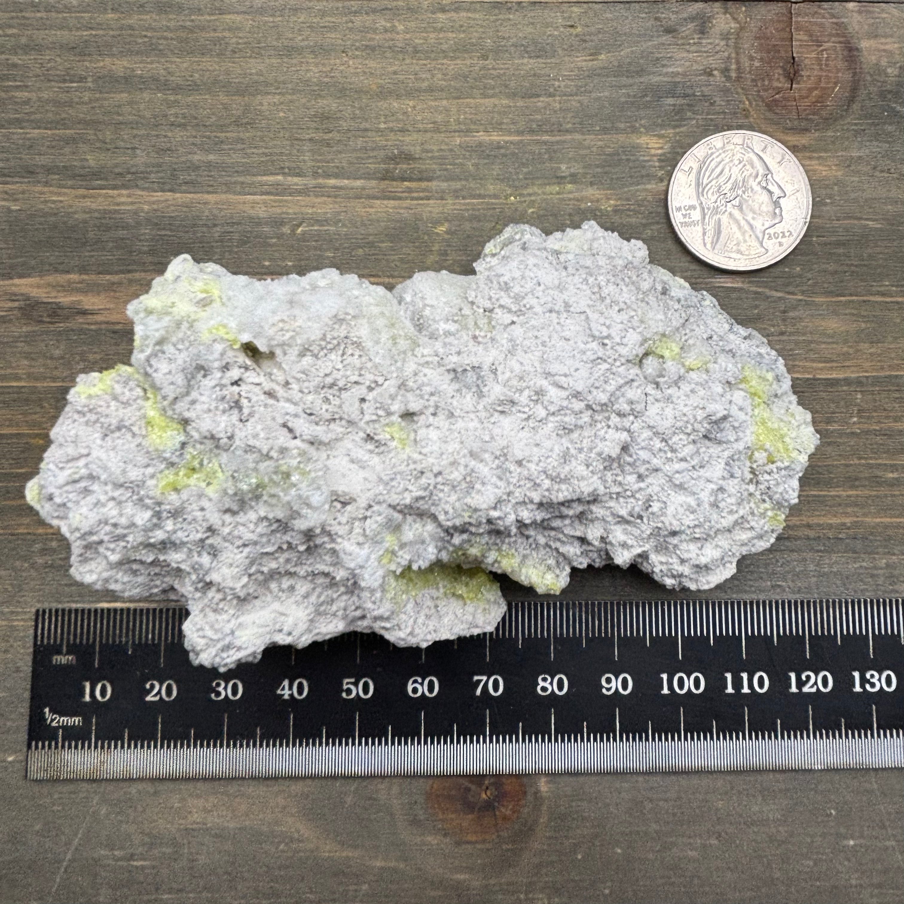 Sulfur on Quartz - 063