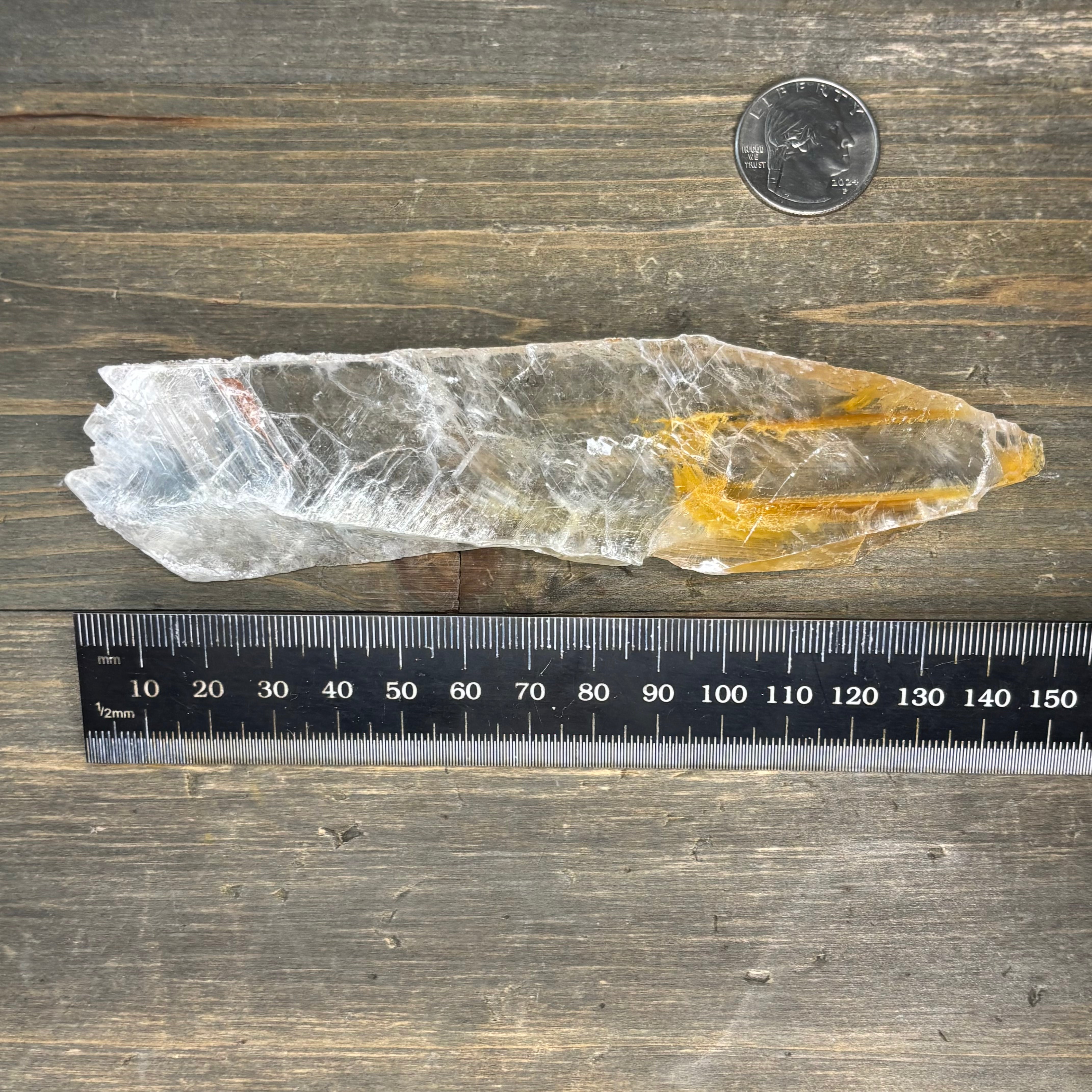 Golden Selenite Window - 568