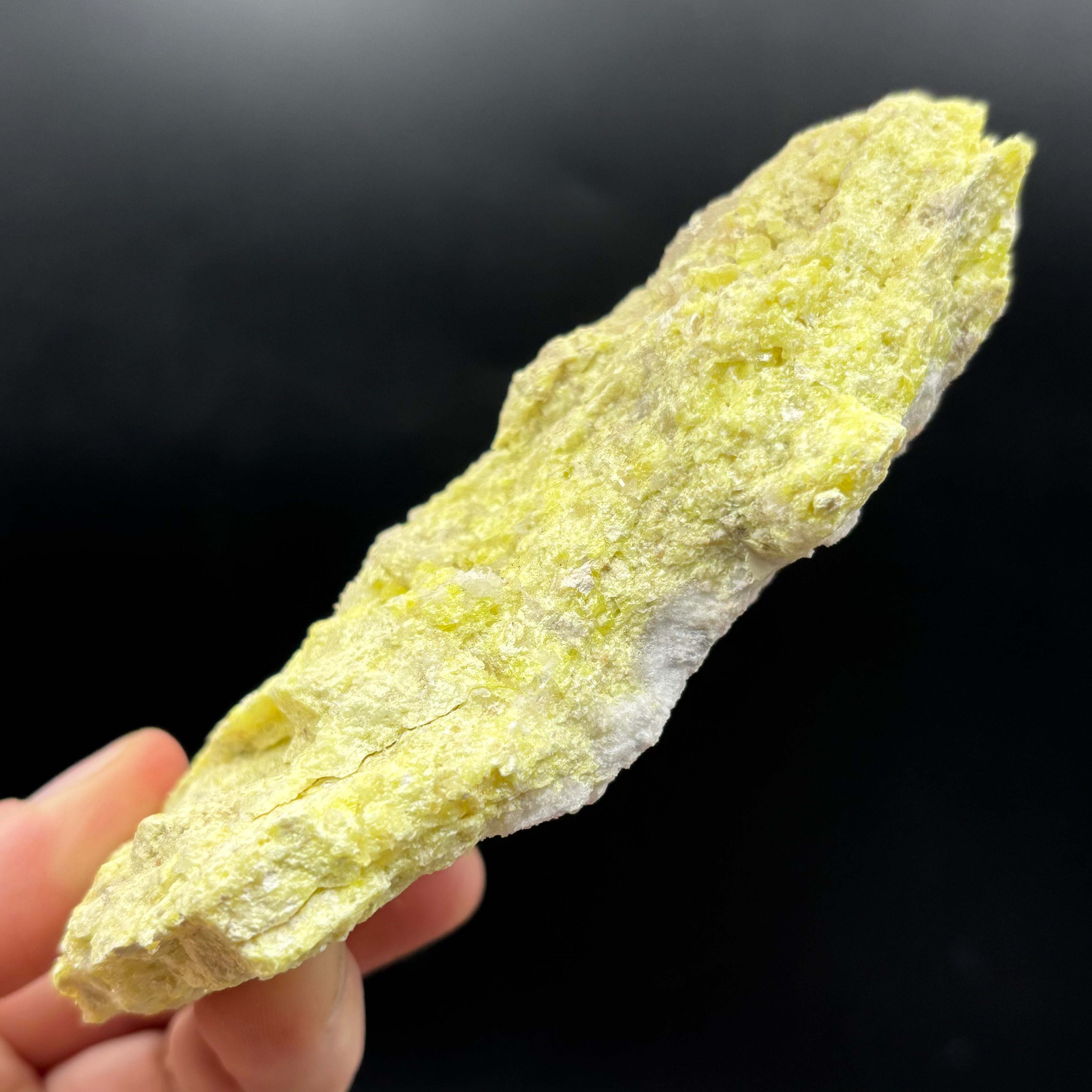 Sulfur on Quartz - 065