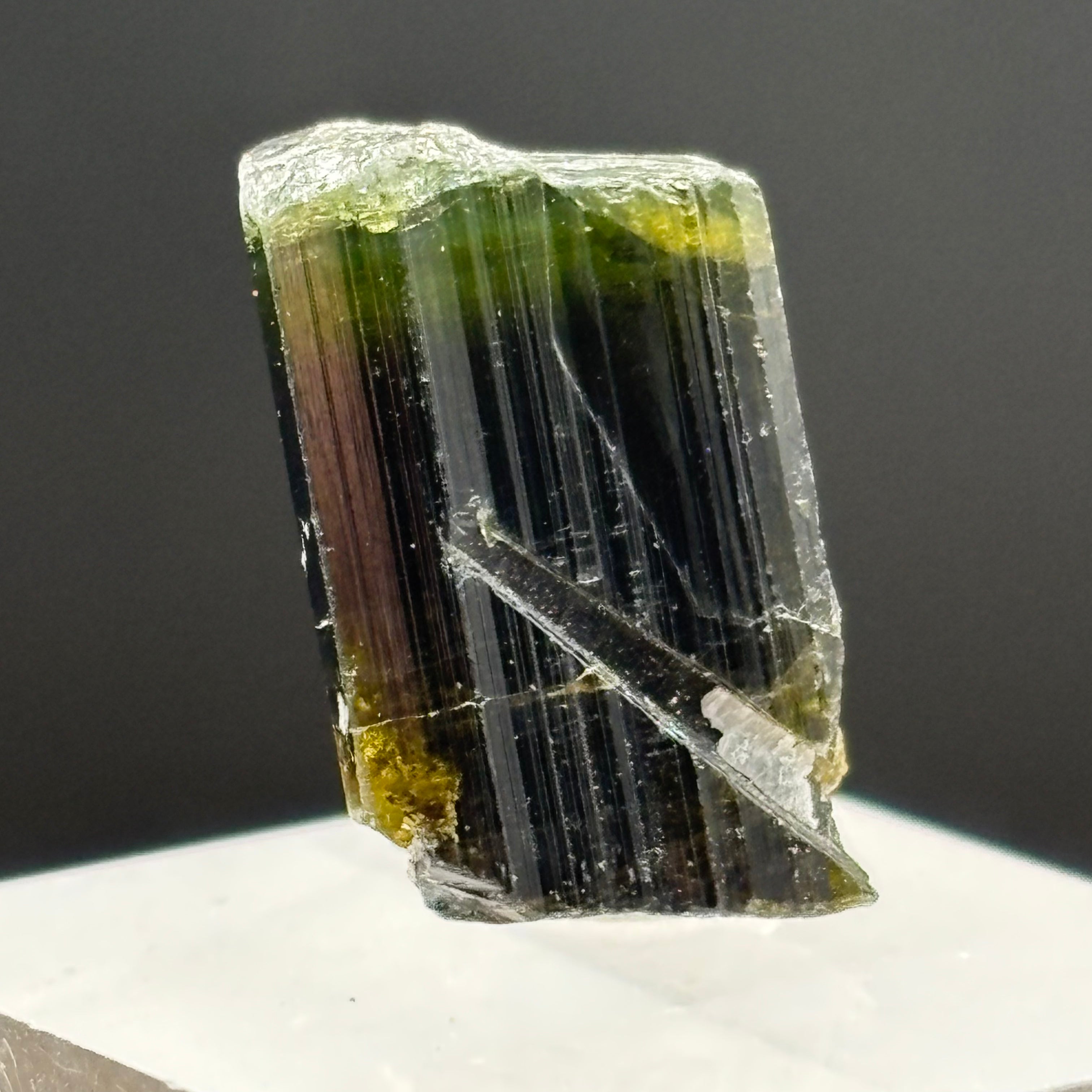 Green Tourmaline Crystal - 173