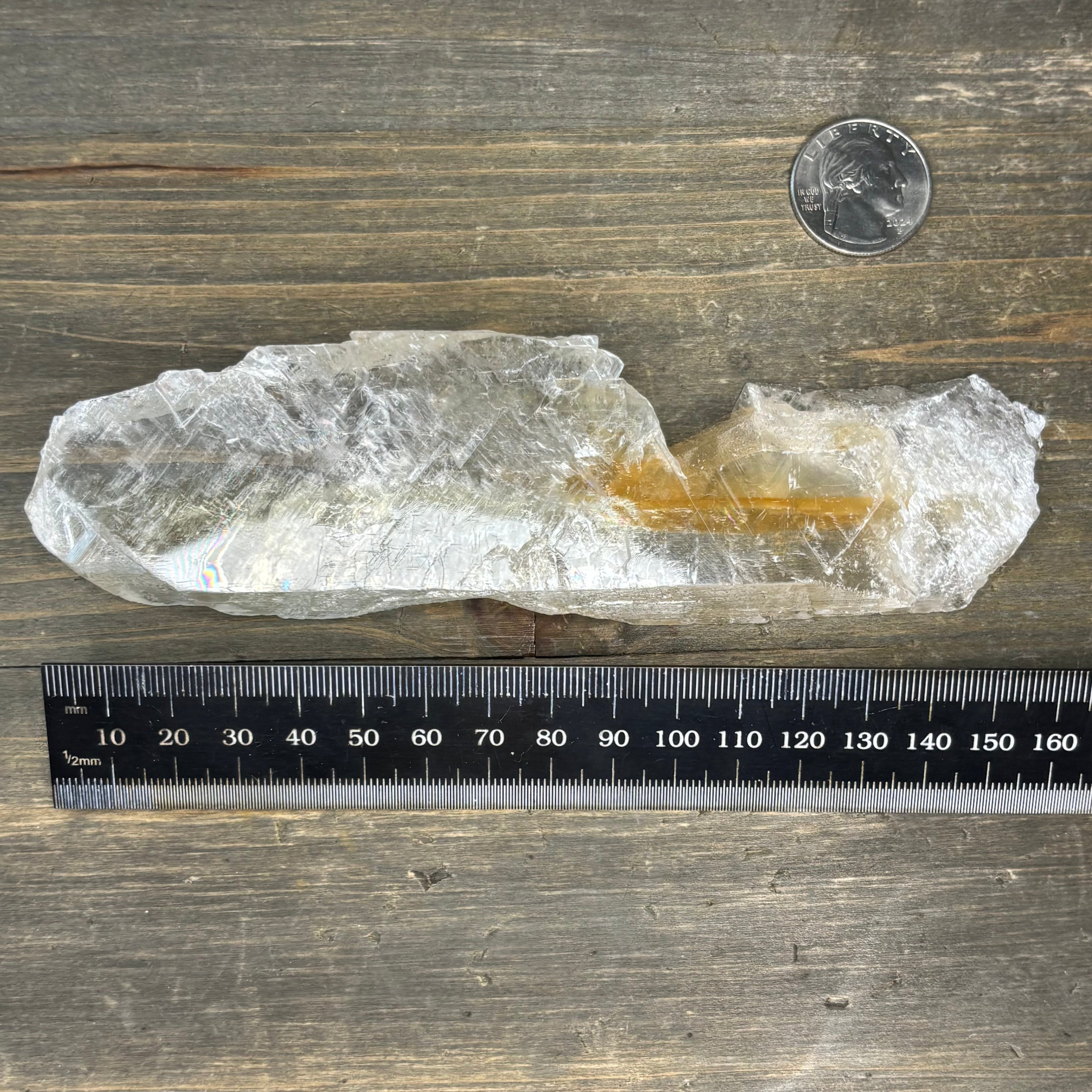 Golden Selenite Window - 571