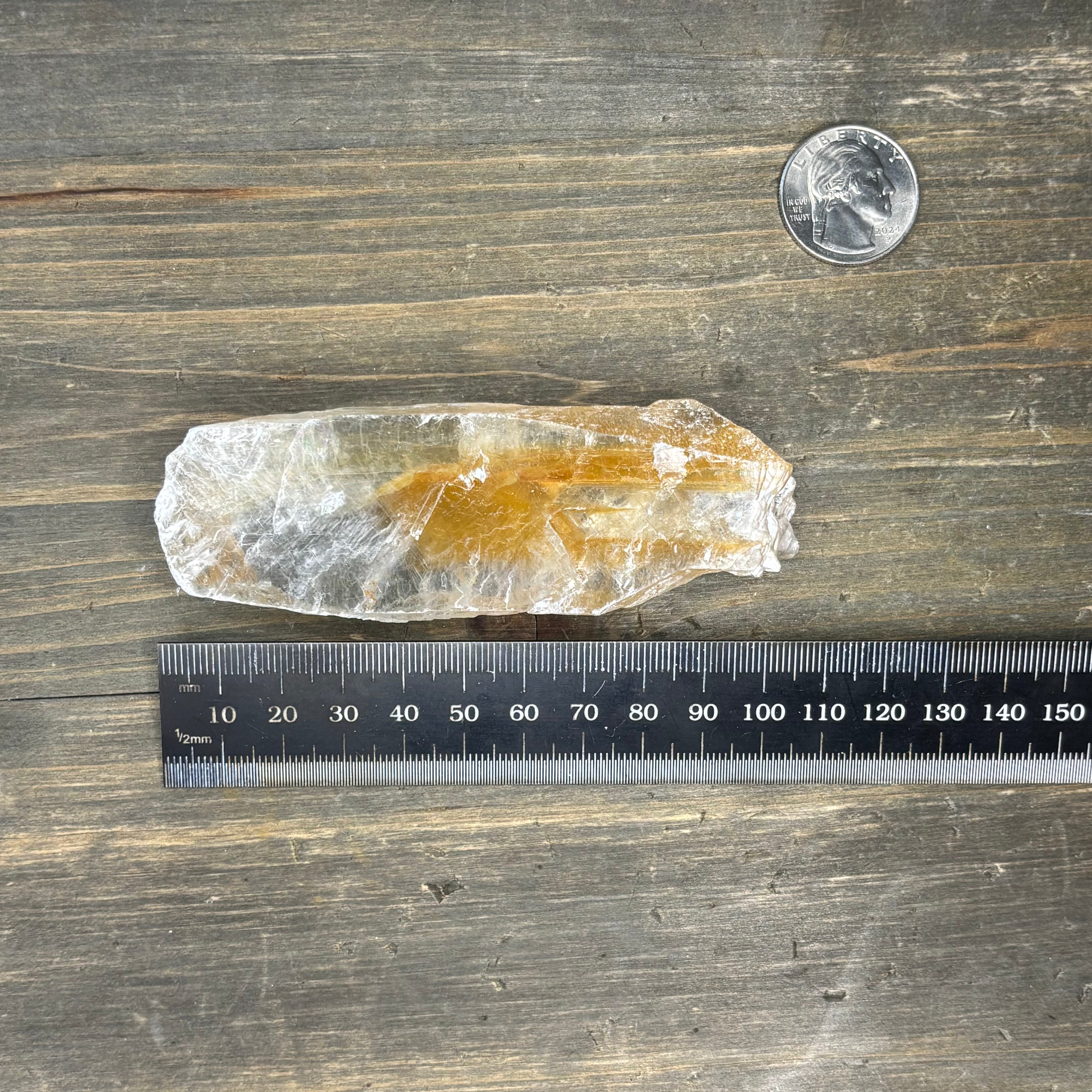 Golden Selenite Window - 572