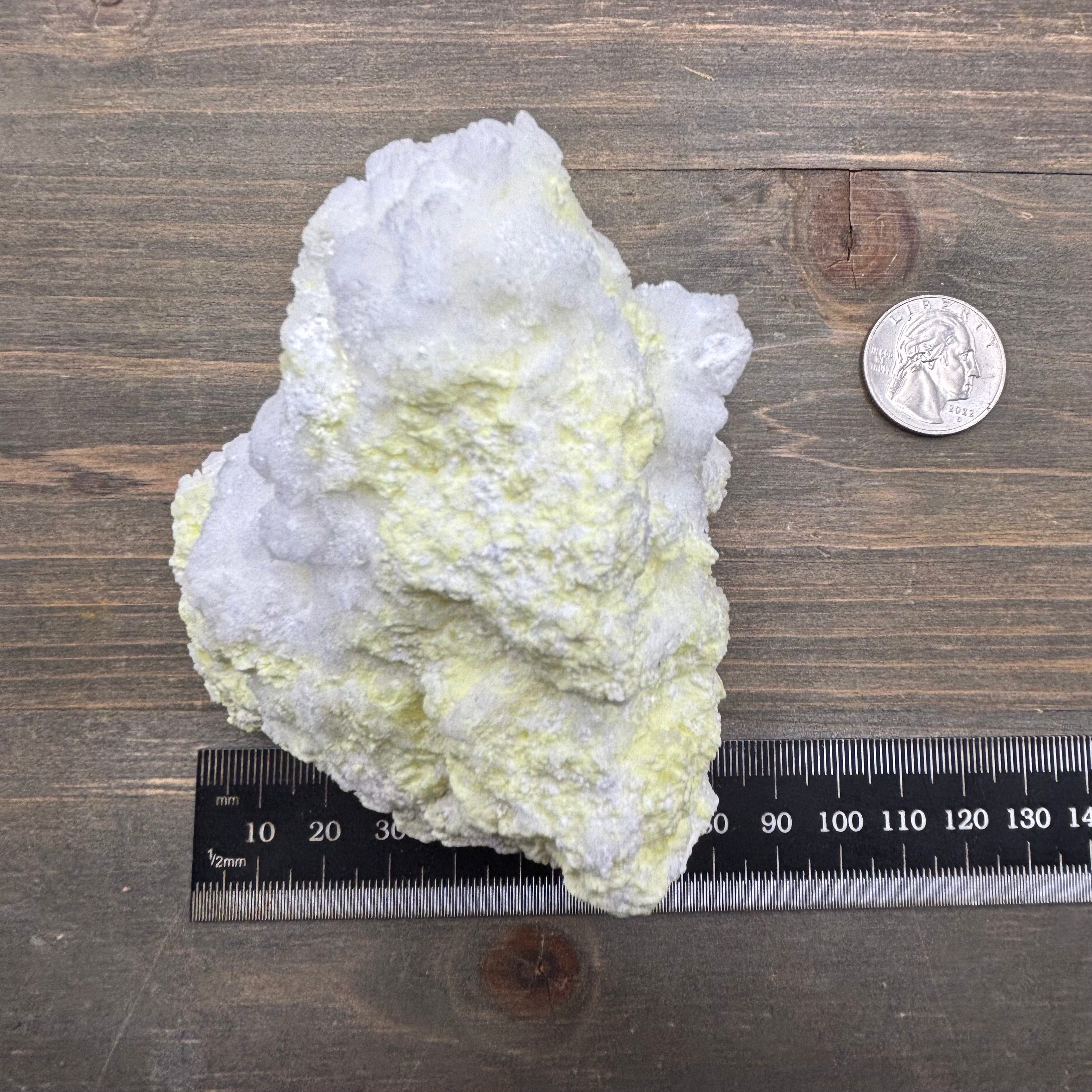 Sulfur on Quartz - 071