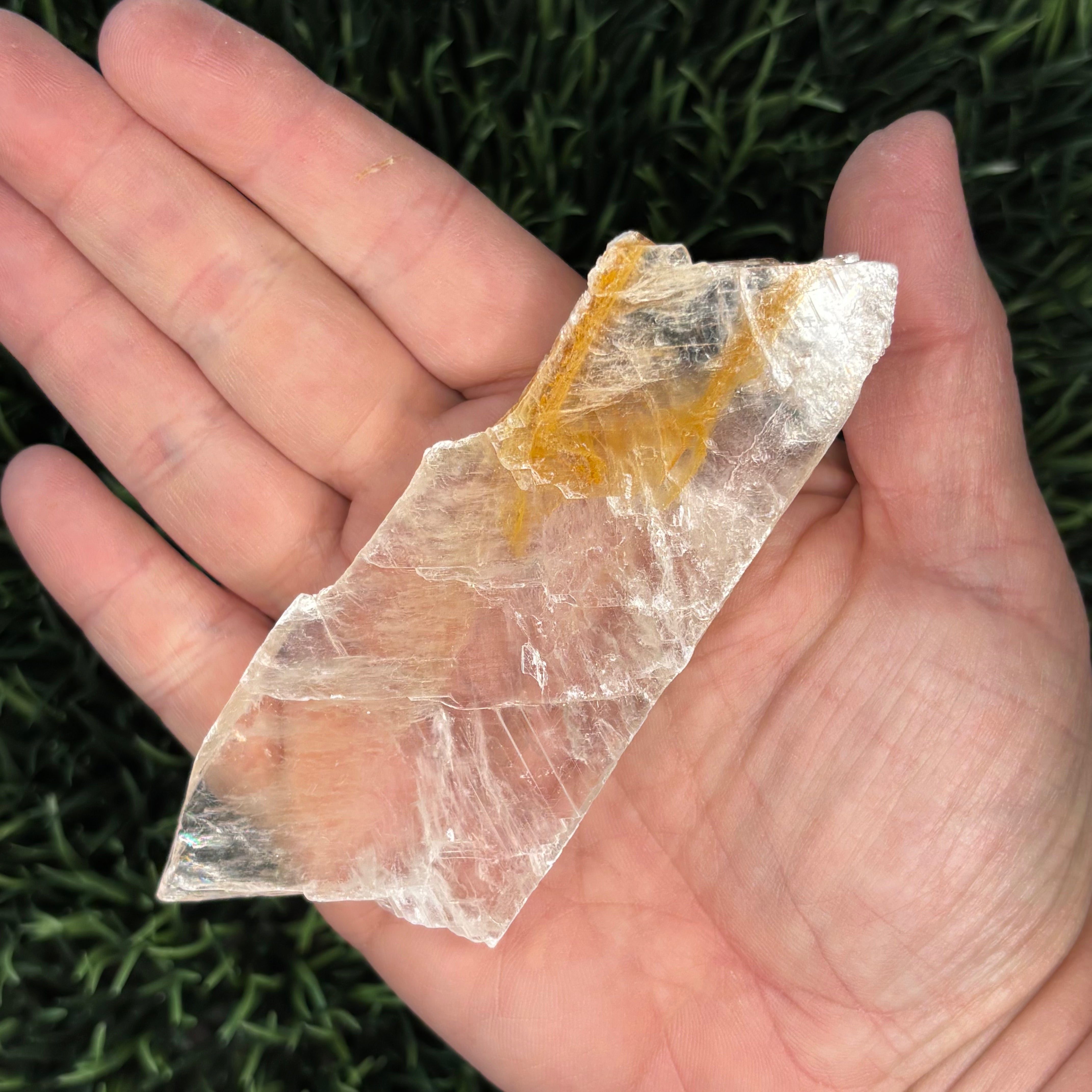 Golden Selenite Window - 575