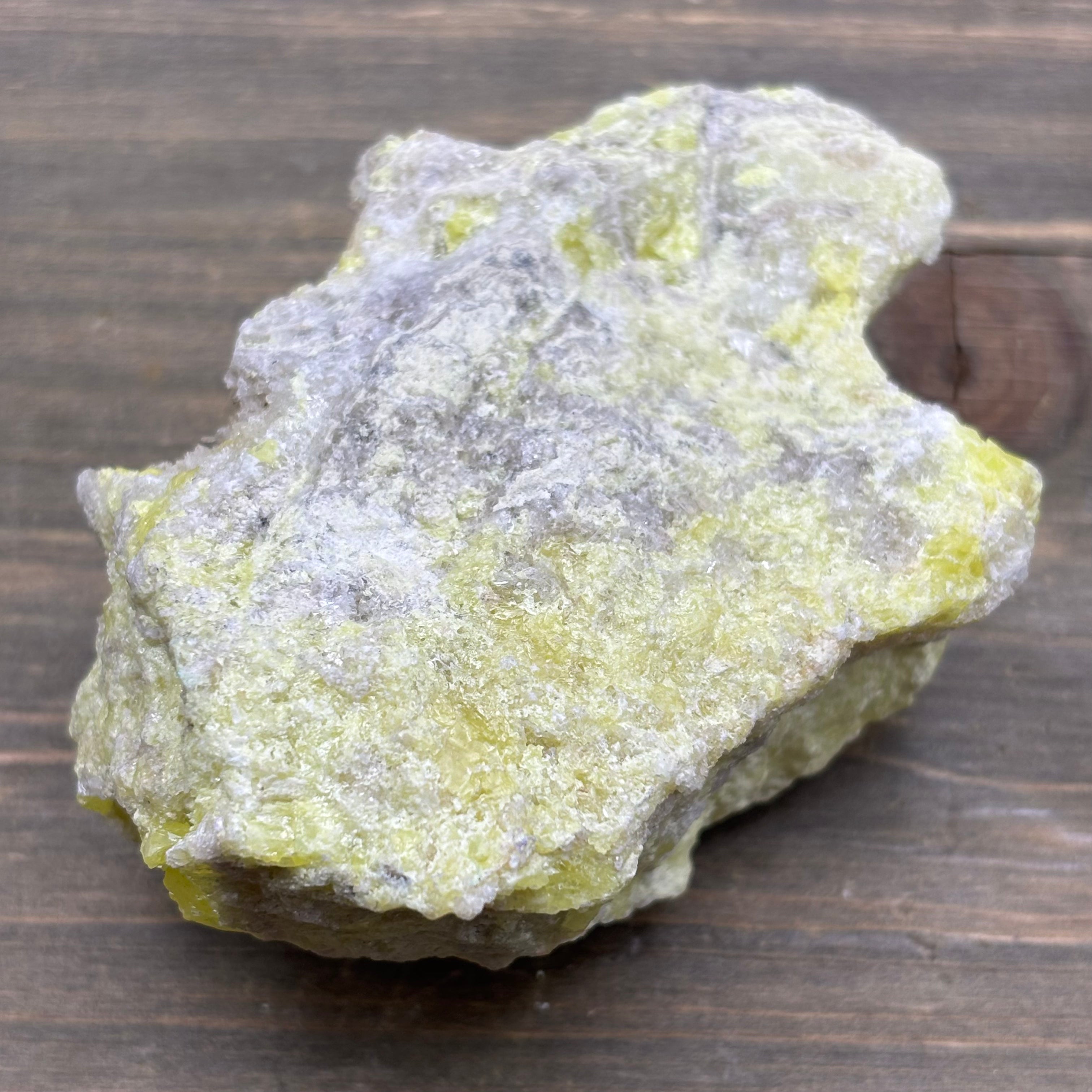 Sulfur on Quartz - 074
