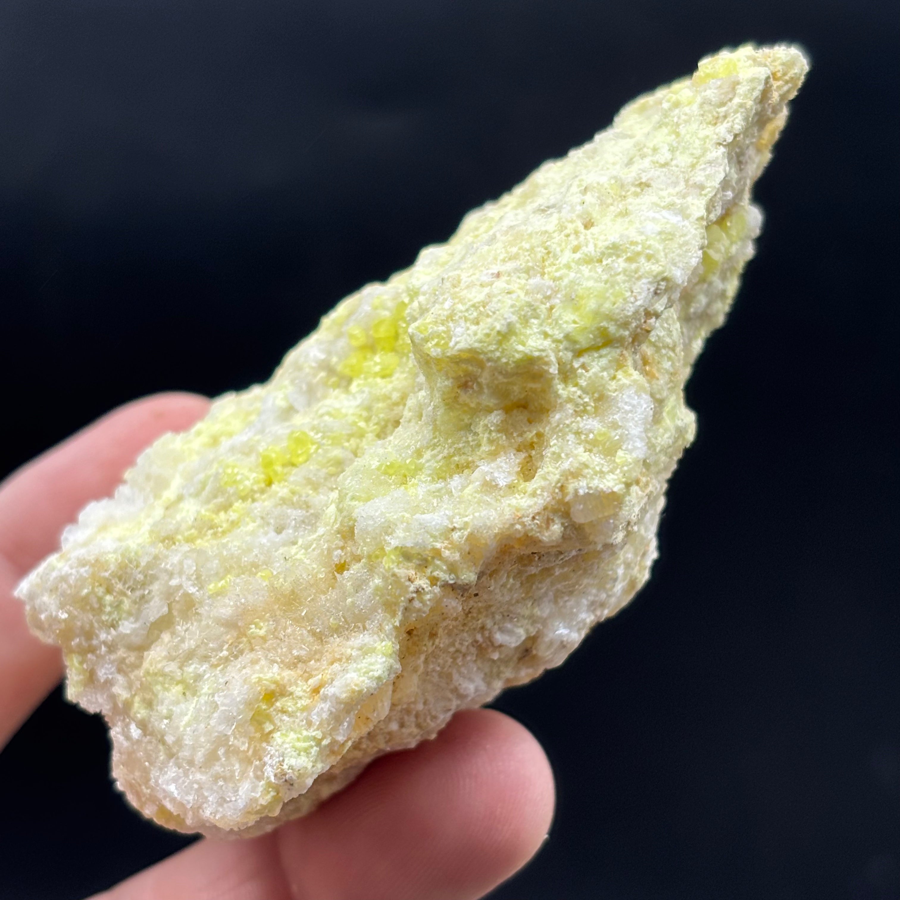 Sulfur on Quartz - 075