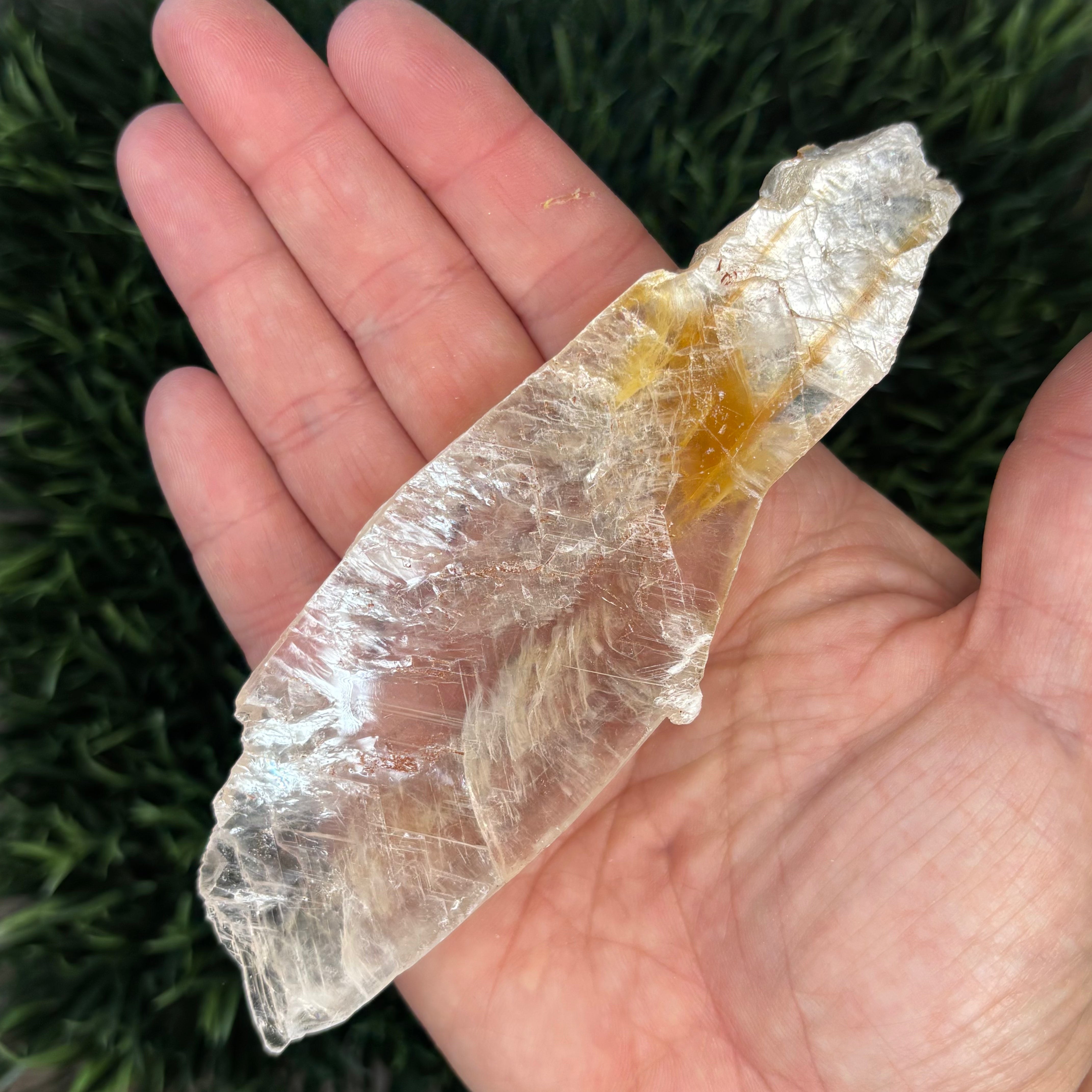 Golden Selenite Window - 582