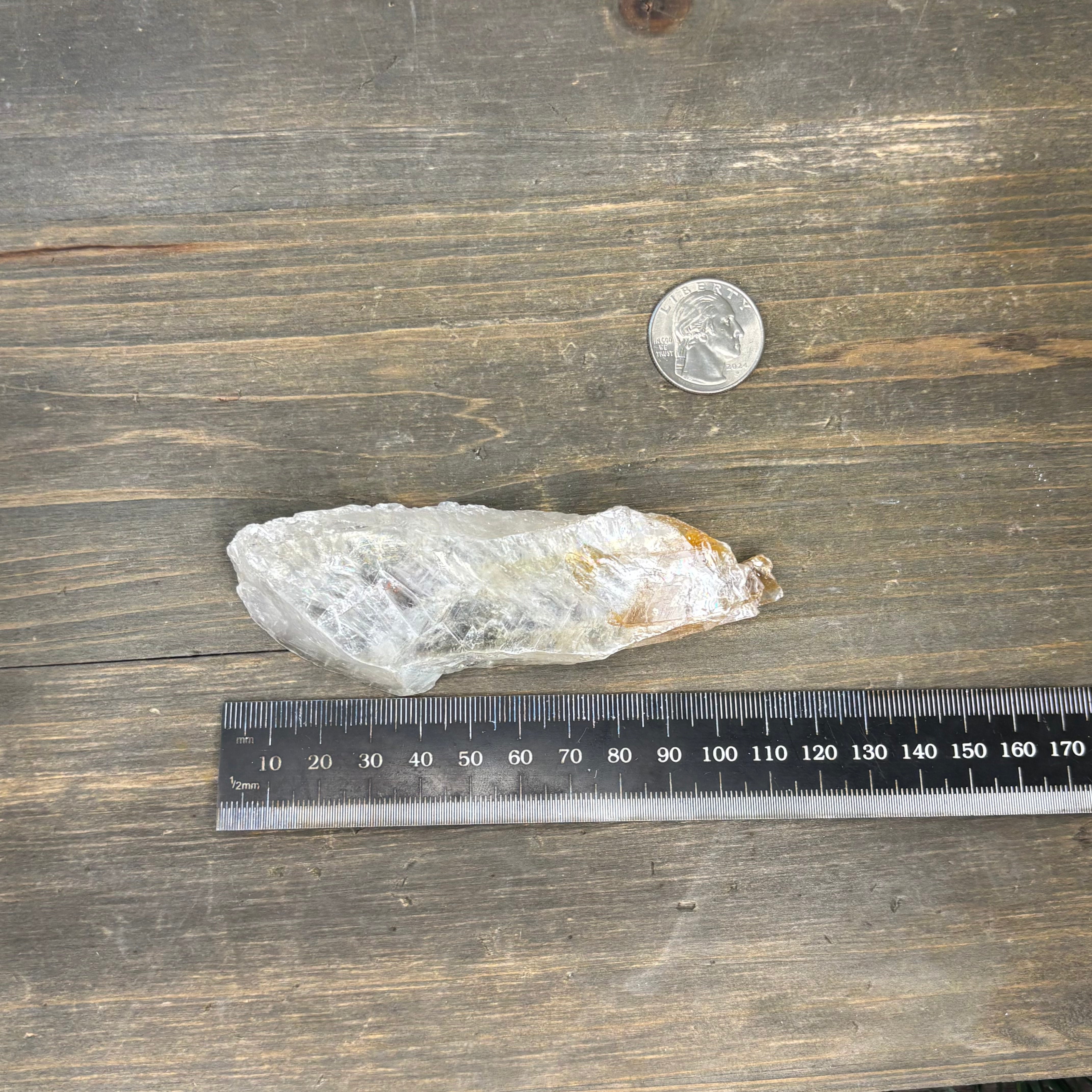 Golden Selenite Window - 587