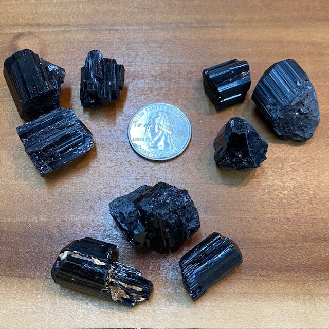 Black Tourmaline, Kit of 3 or 5