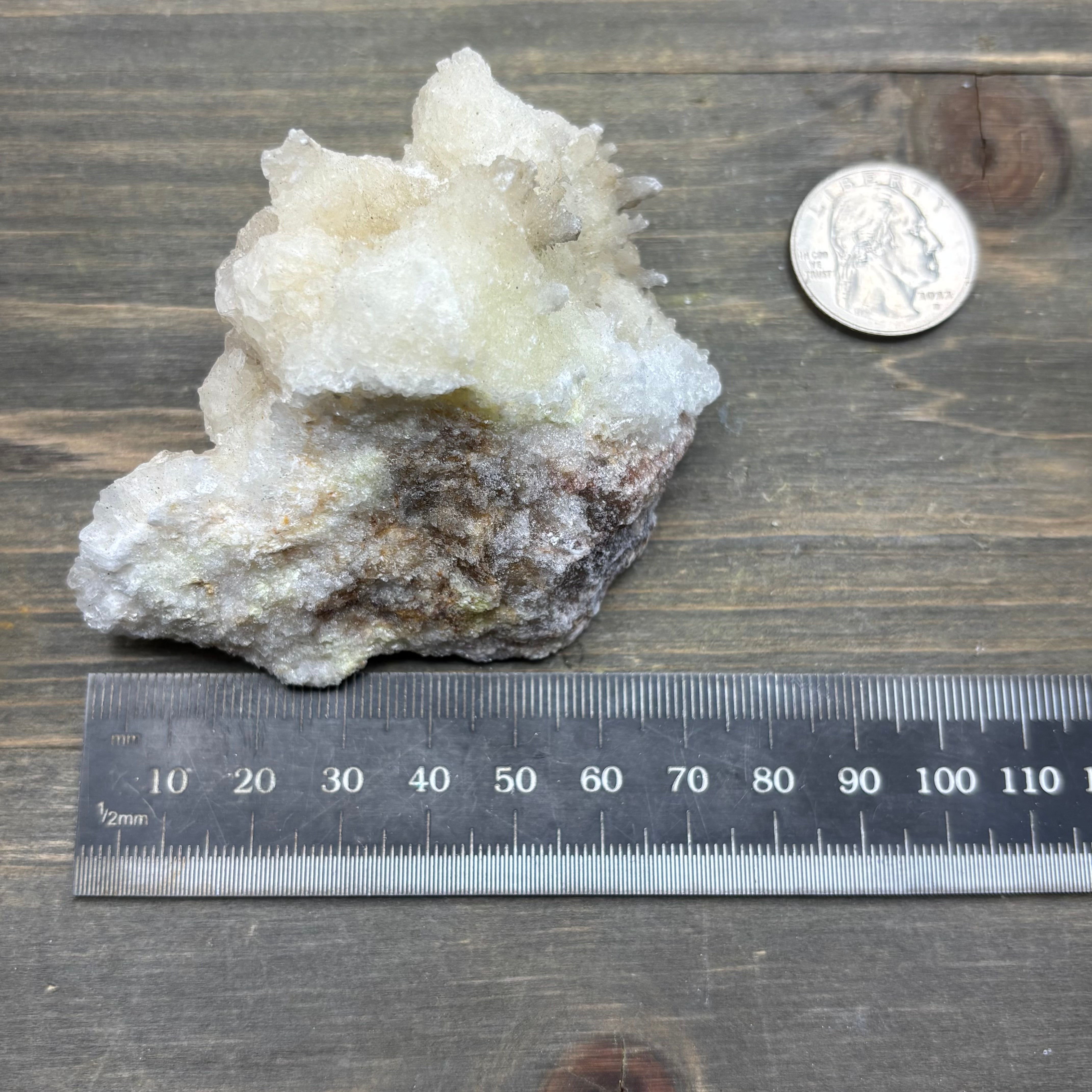 Sulfur on Quartz - 087