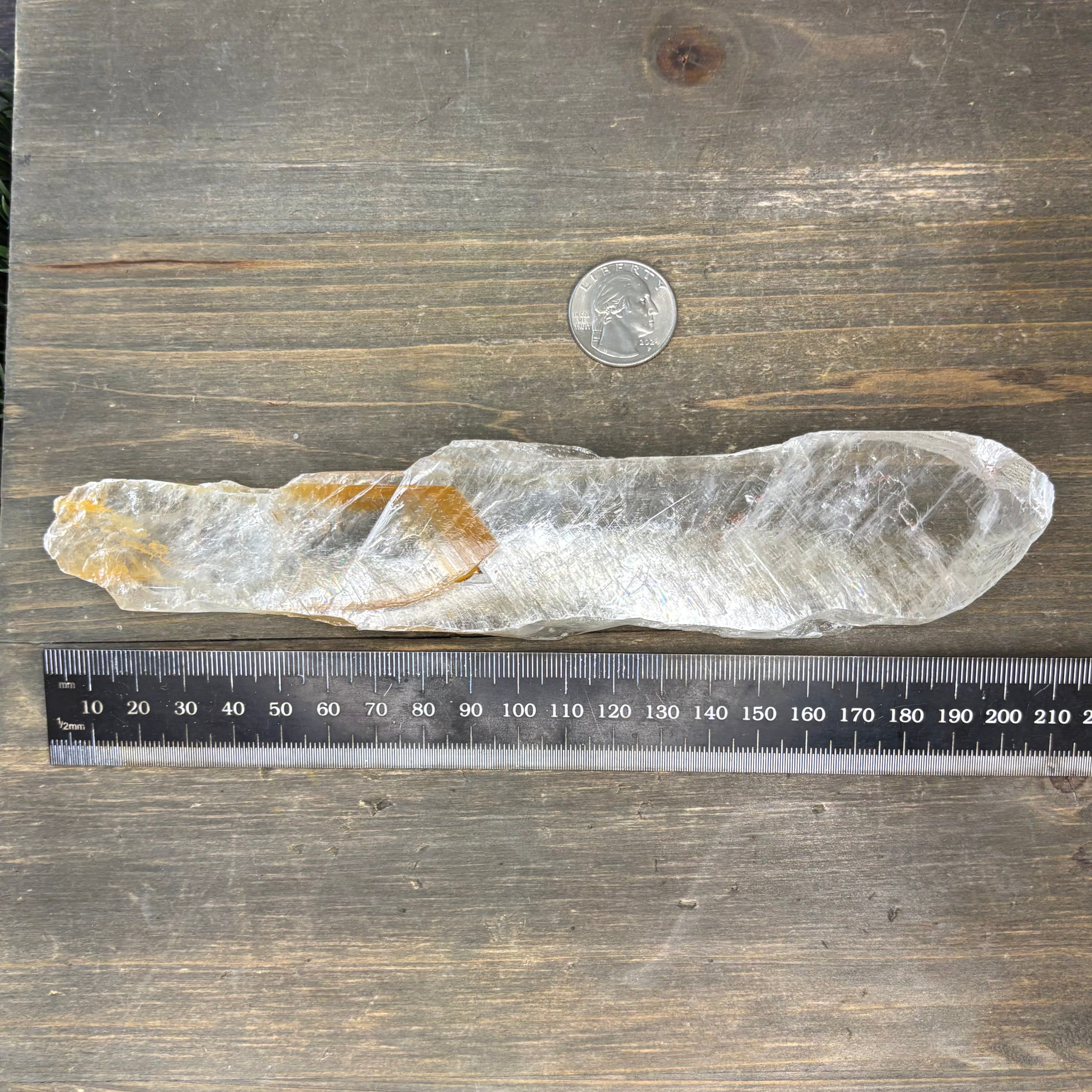 Golden Selenite Window - 592