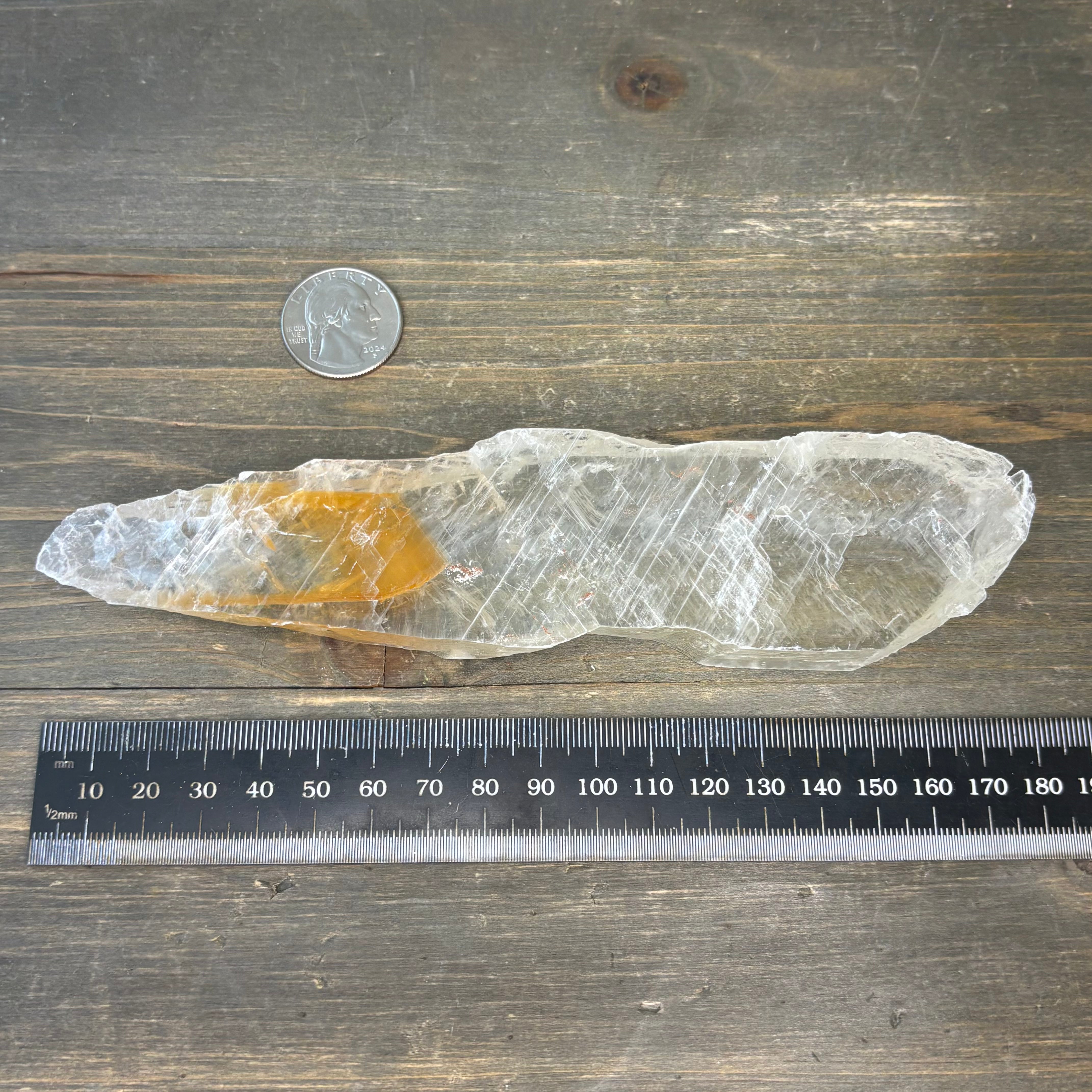 Golden Selenite Window - 594