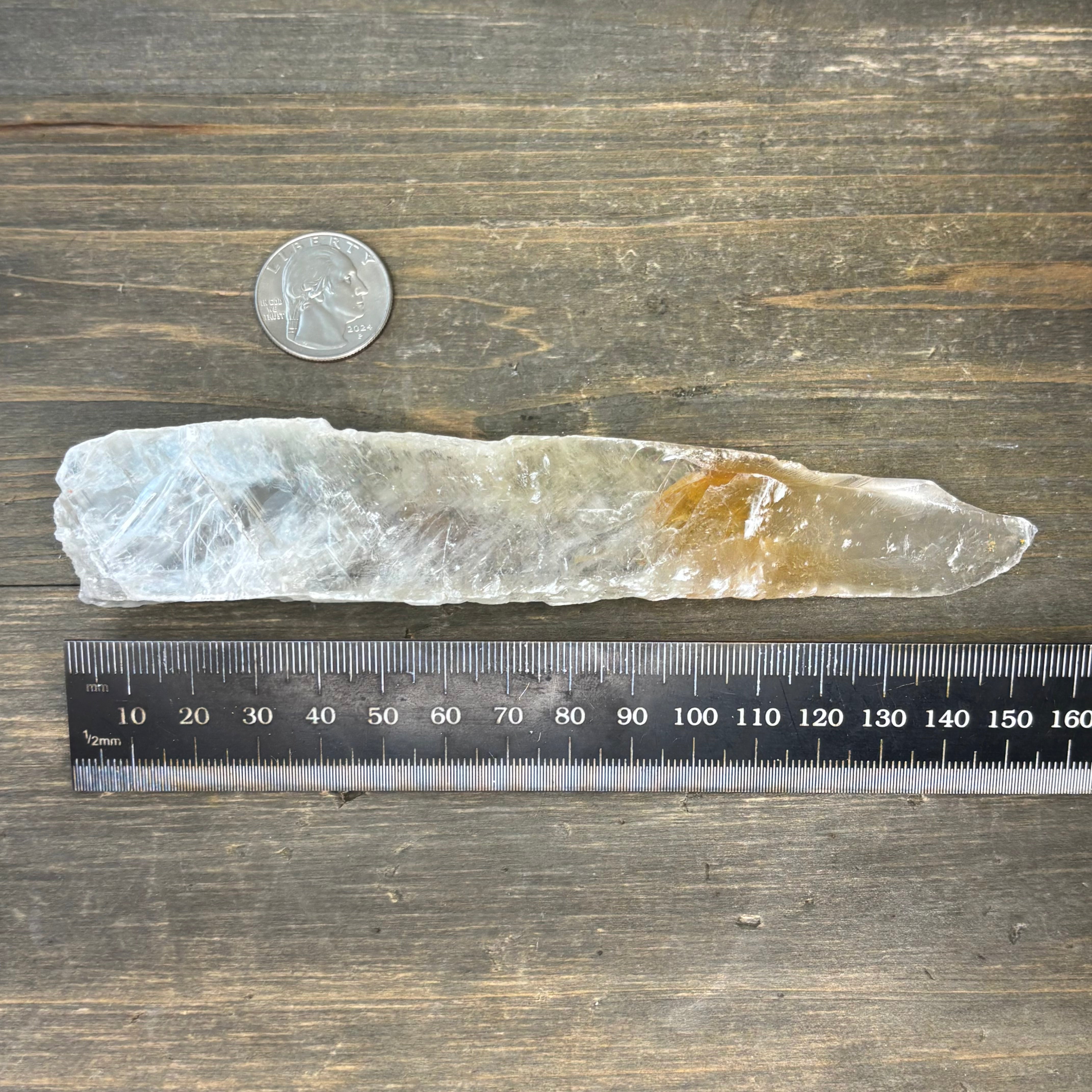 Golden Selenite Window - 595