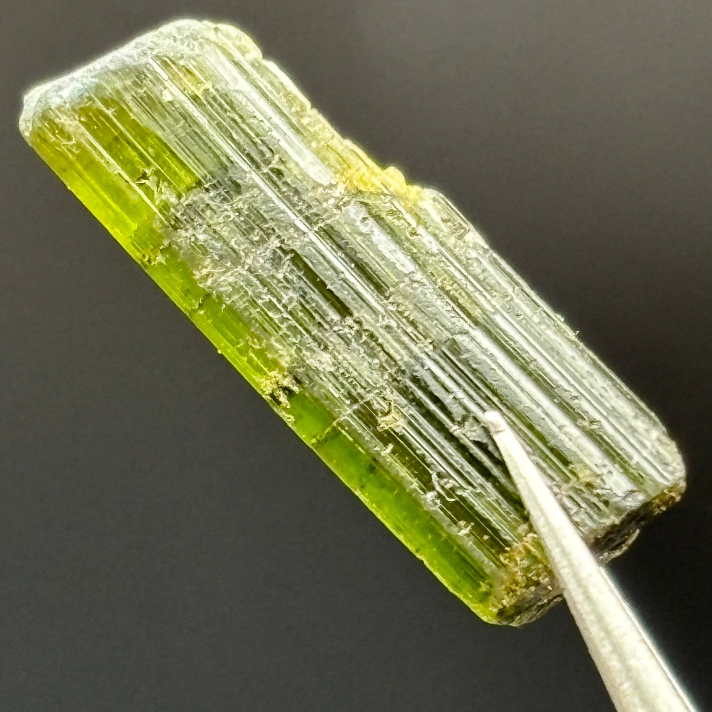 Green Tourmaline Crystal - 068