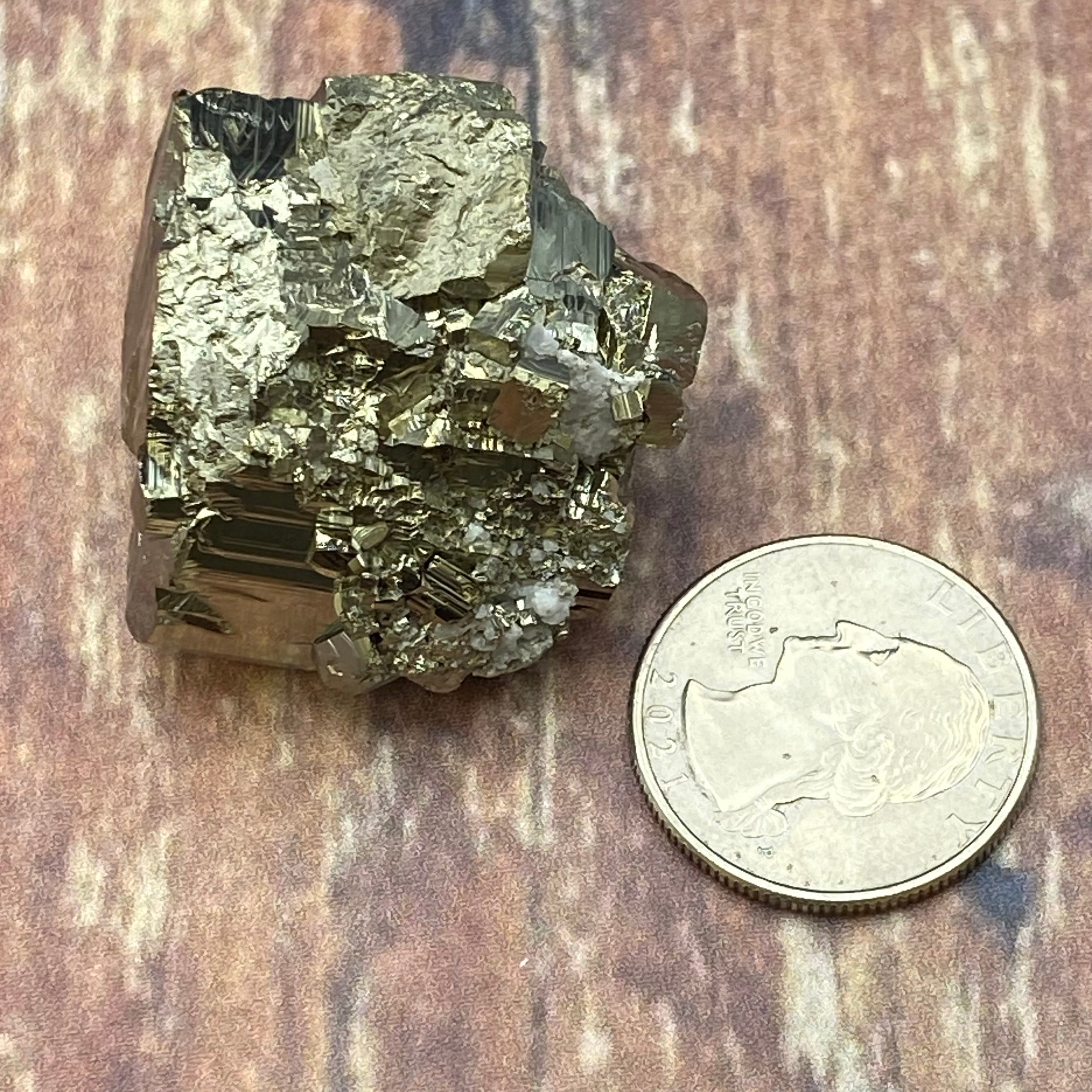 Peruvian Pyrite Crystal - 007