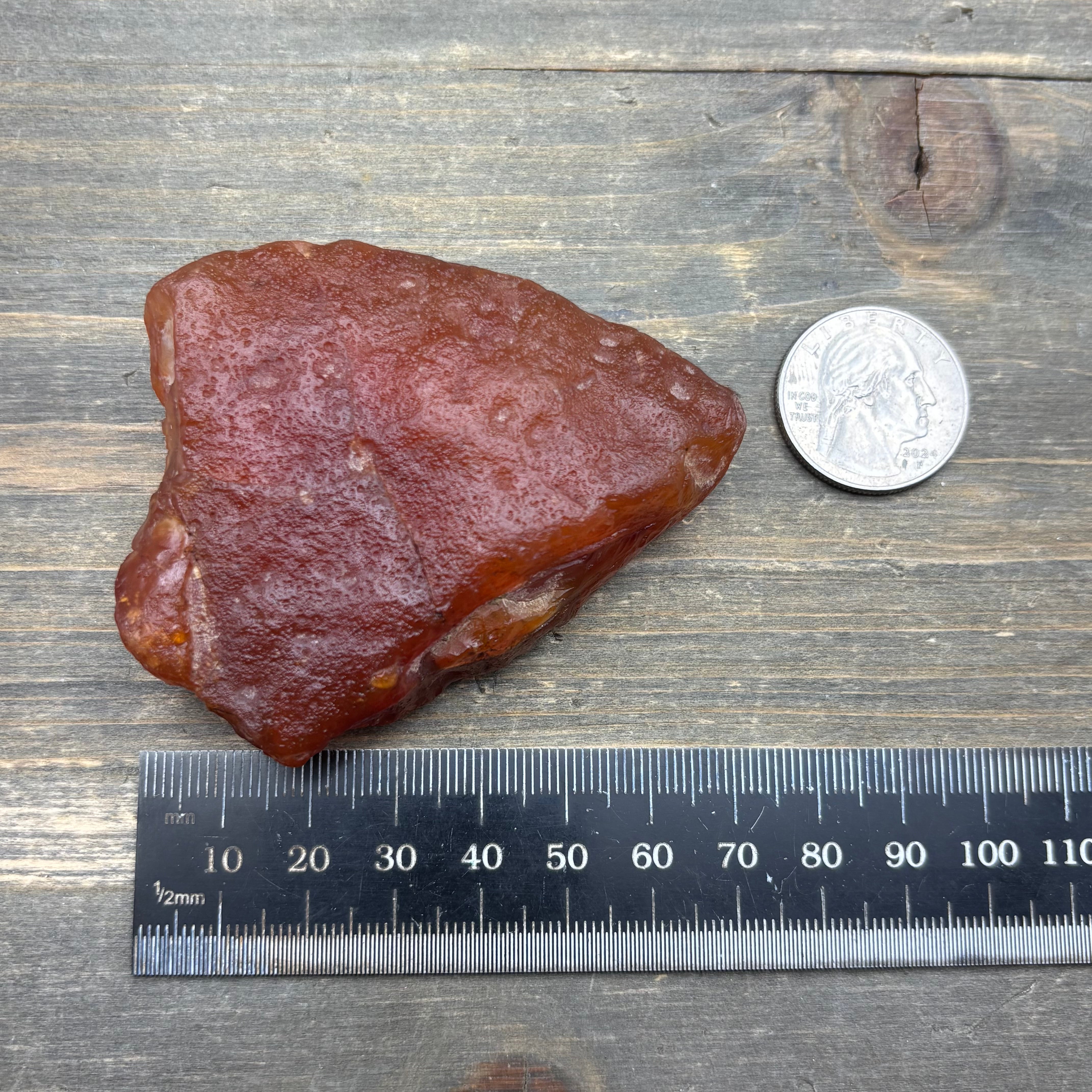 Rare Red Carnelian - 112