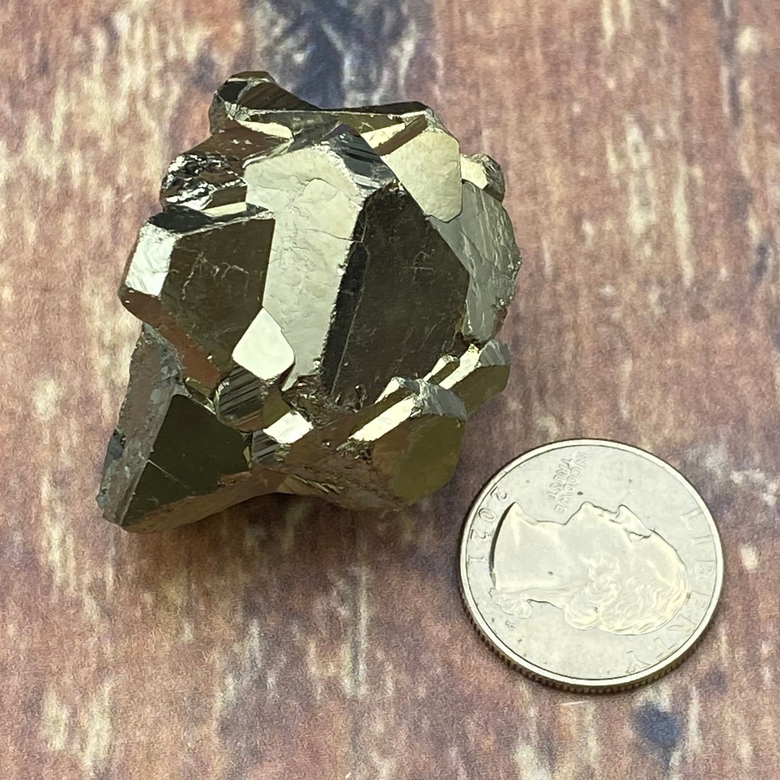 Peruvian Pyrite Crystal - 009