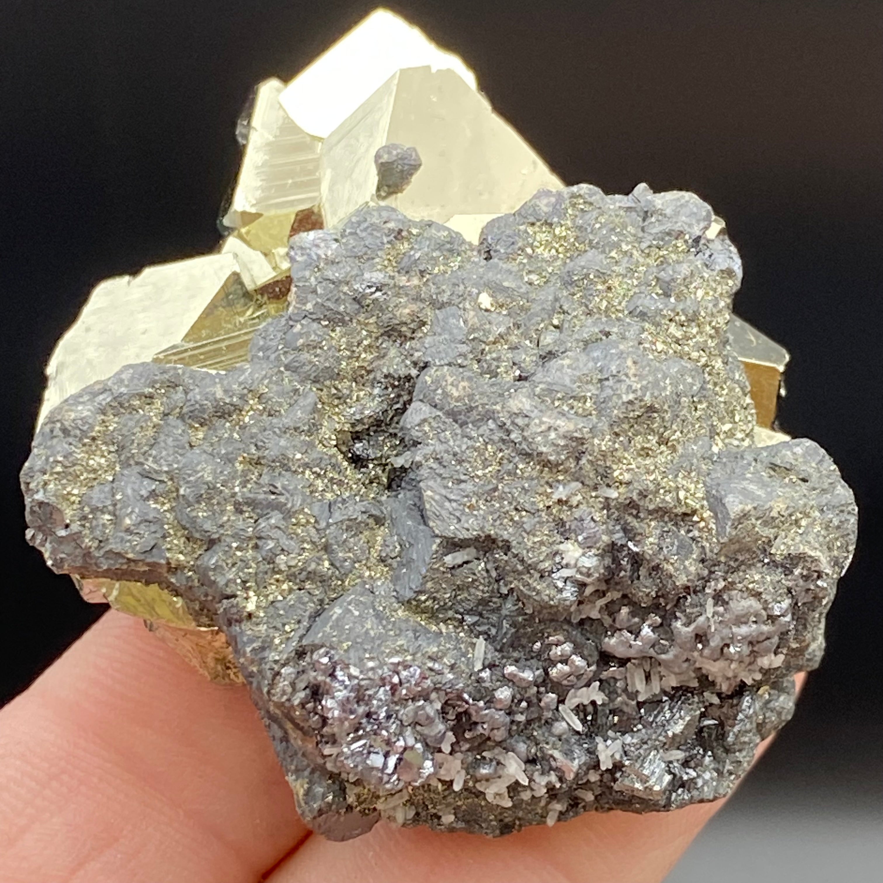Peruvian Pyrite Crystal - 010
