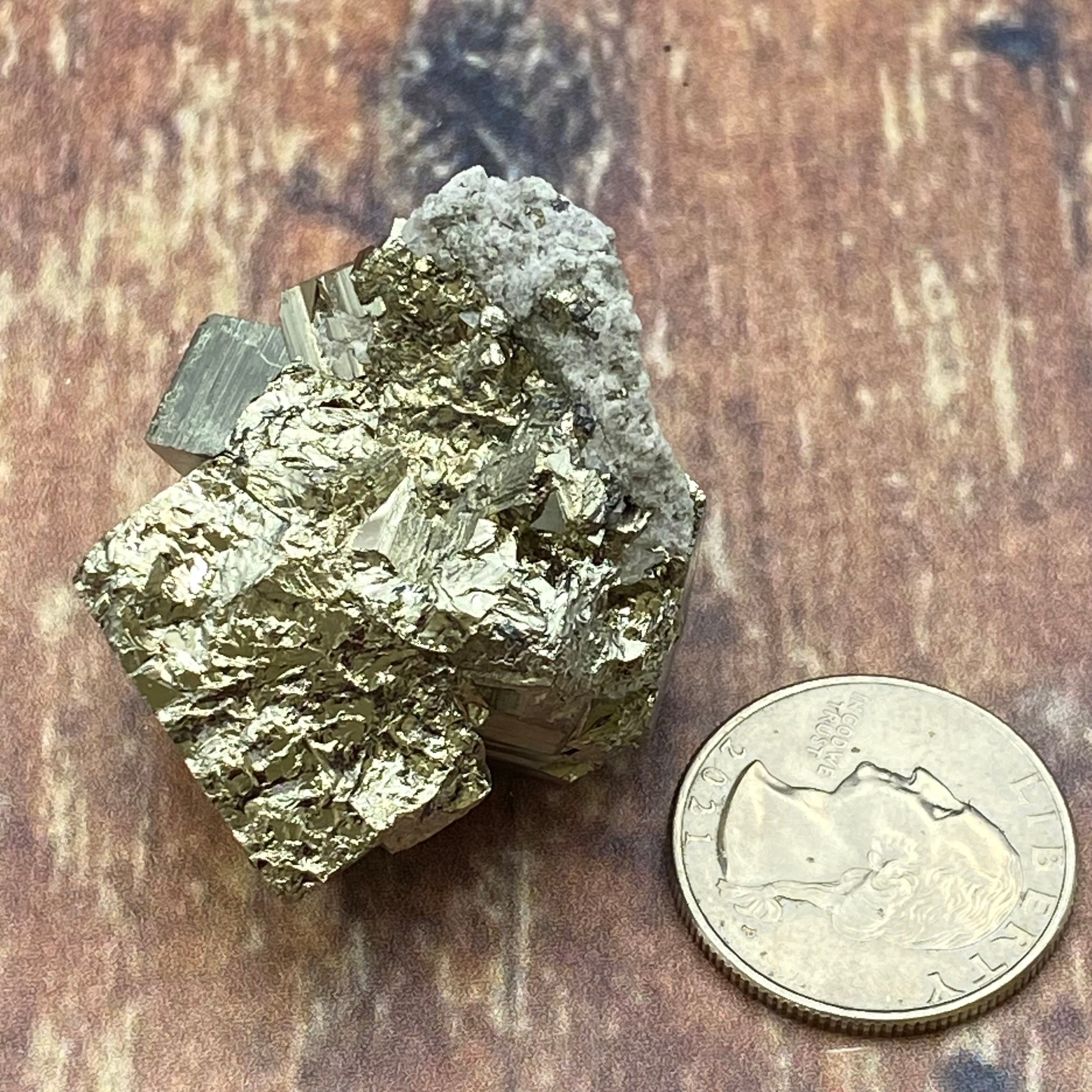 Peruvian Pyrite Crystal - 017