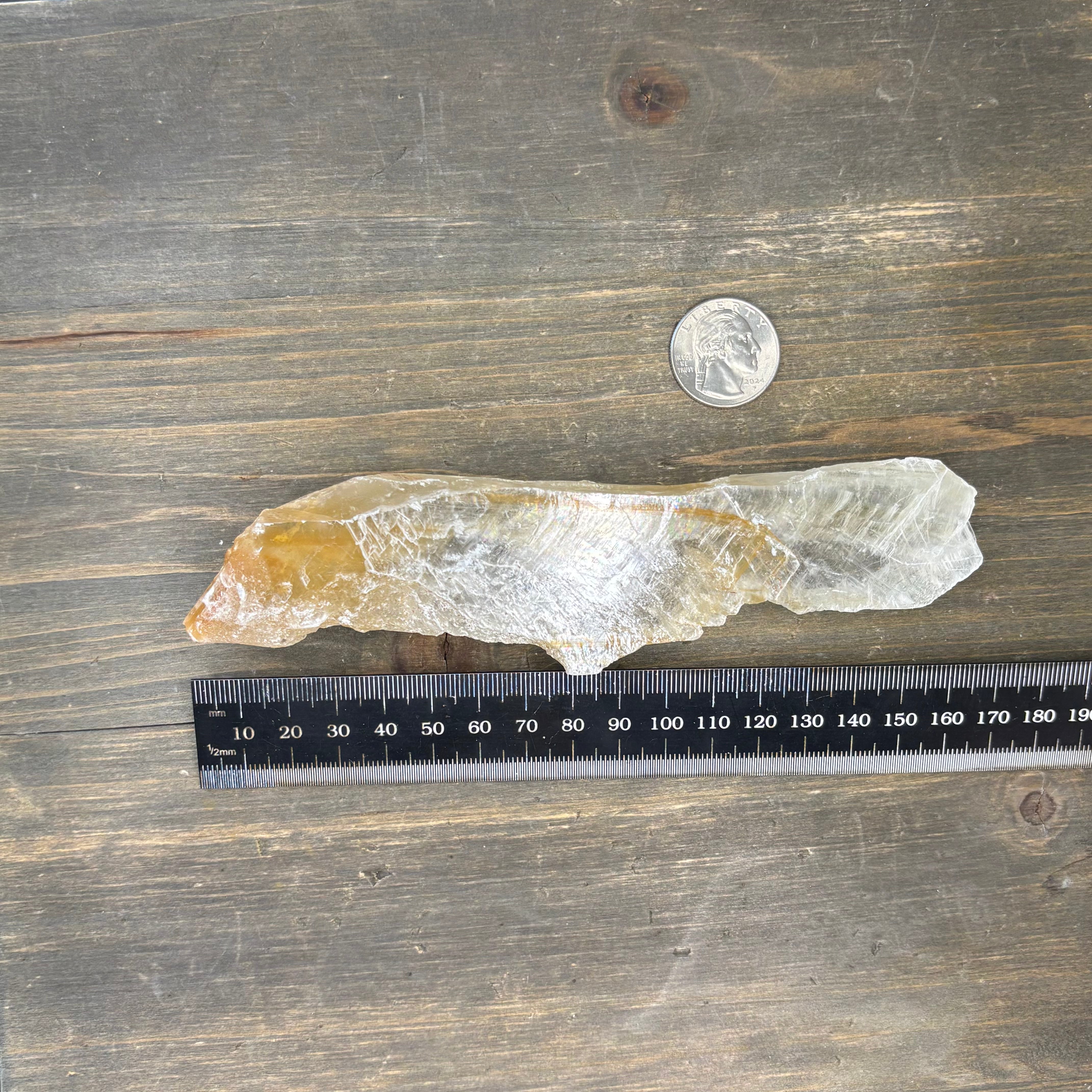 Golden Selenite Window - 608