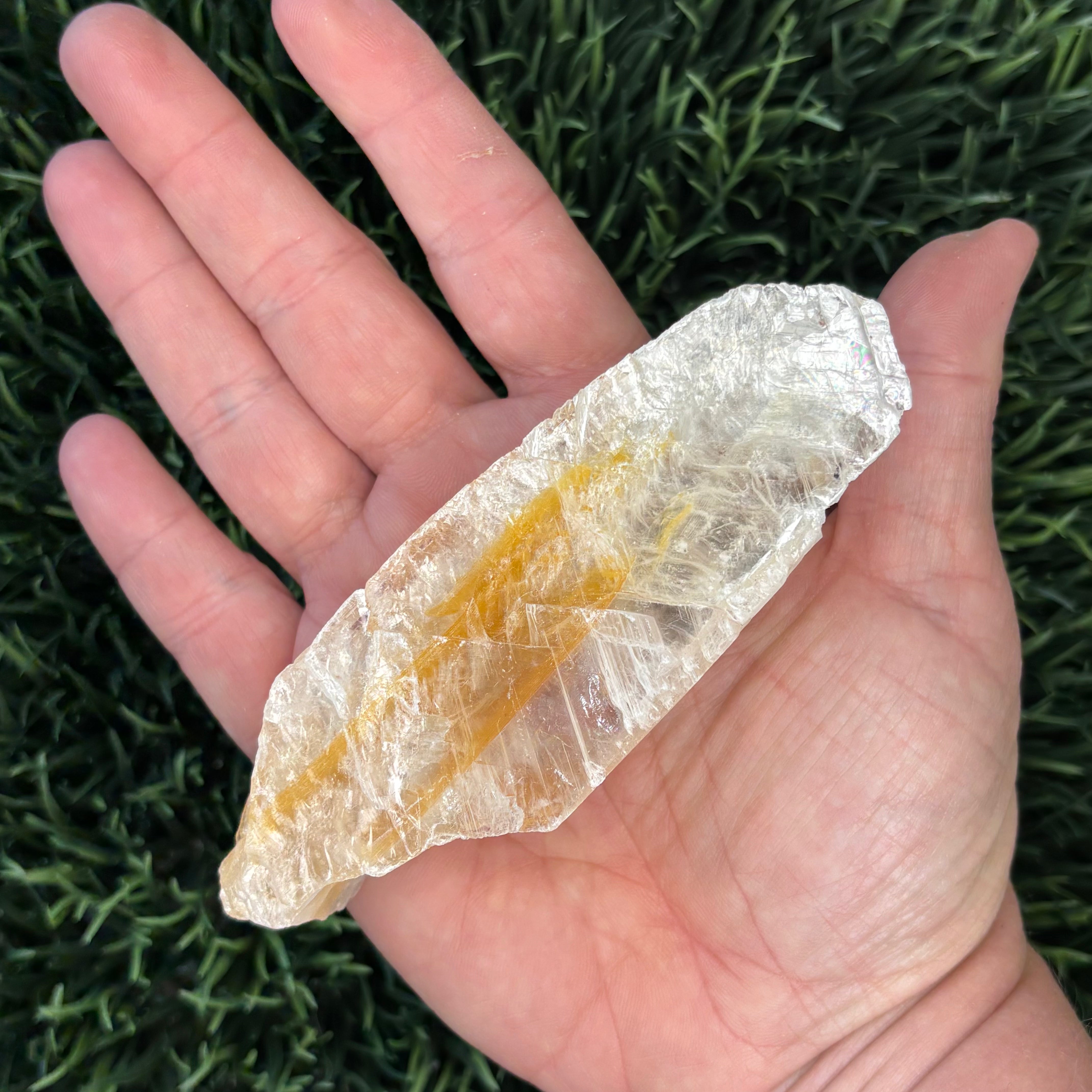 Golden Selenite Window - 610