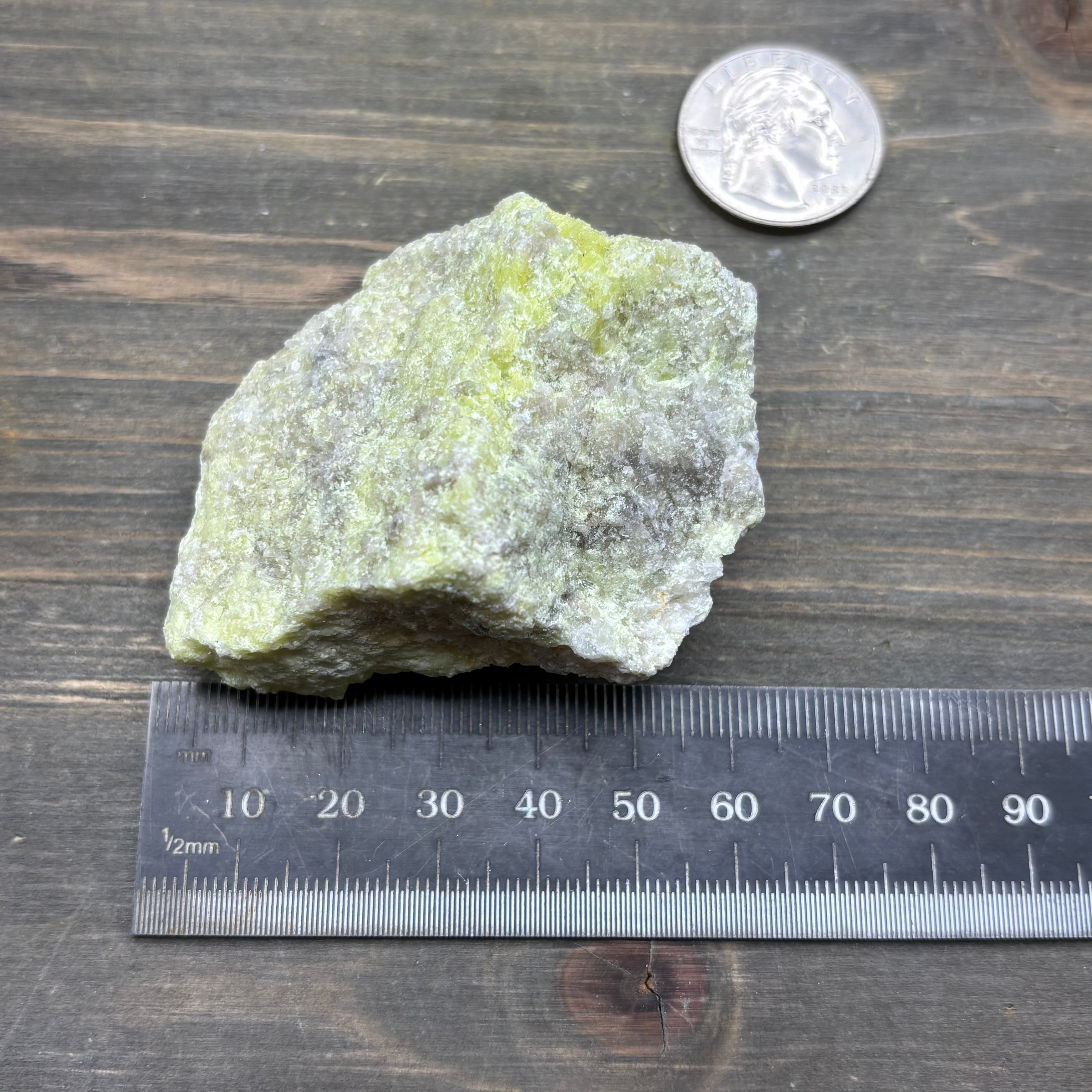 Sulfur on Quartz - 114