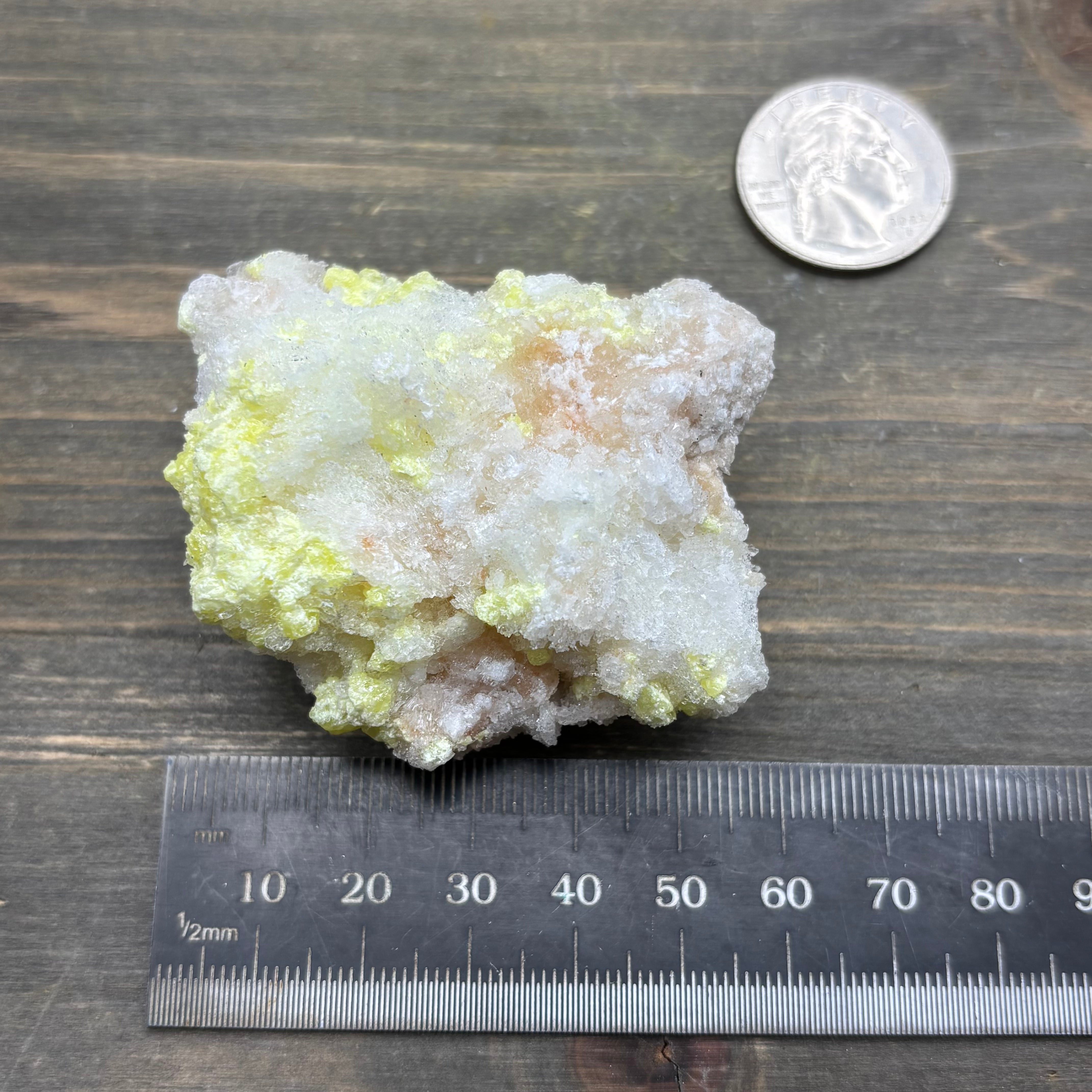 Sulfur on Quartz - 119