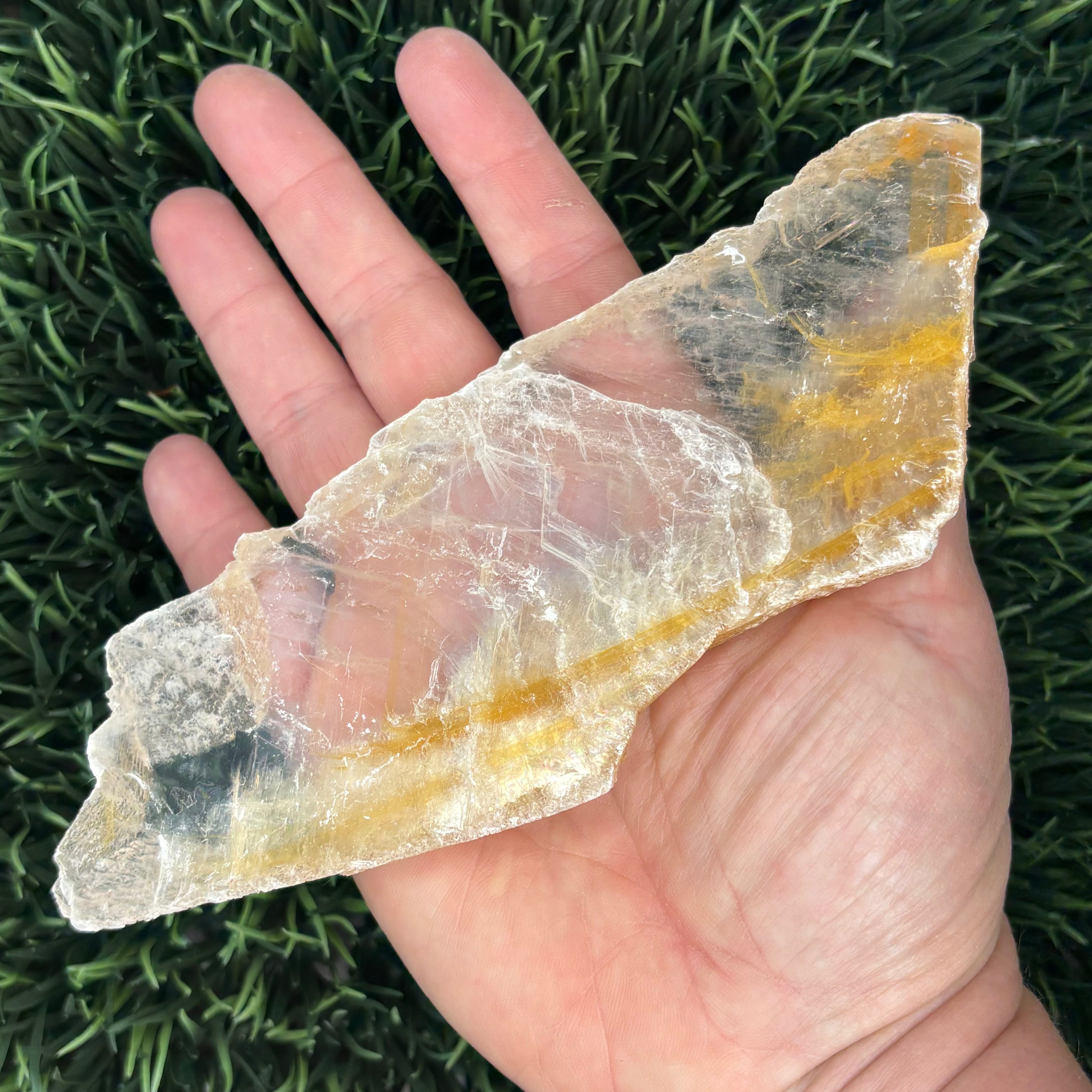 Golden Selenite Window - 620