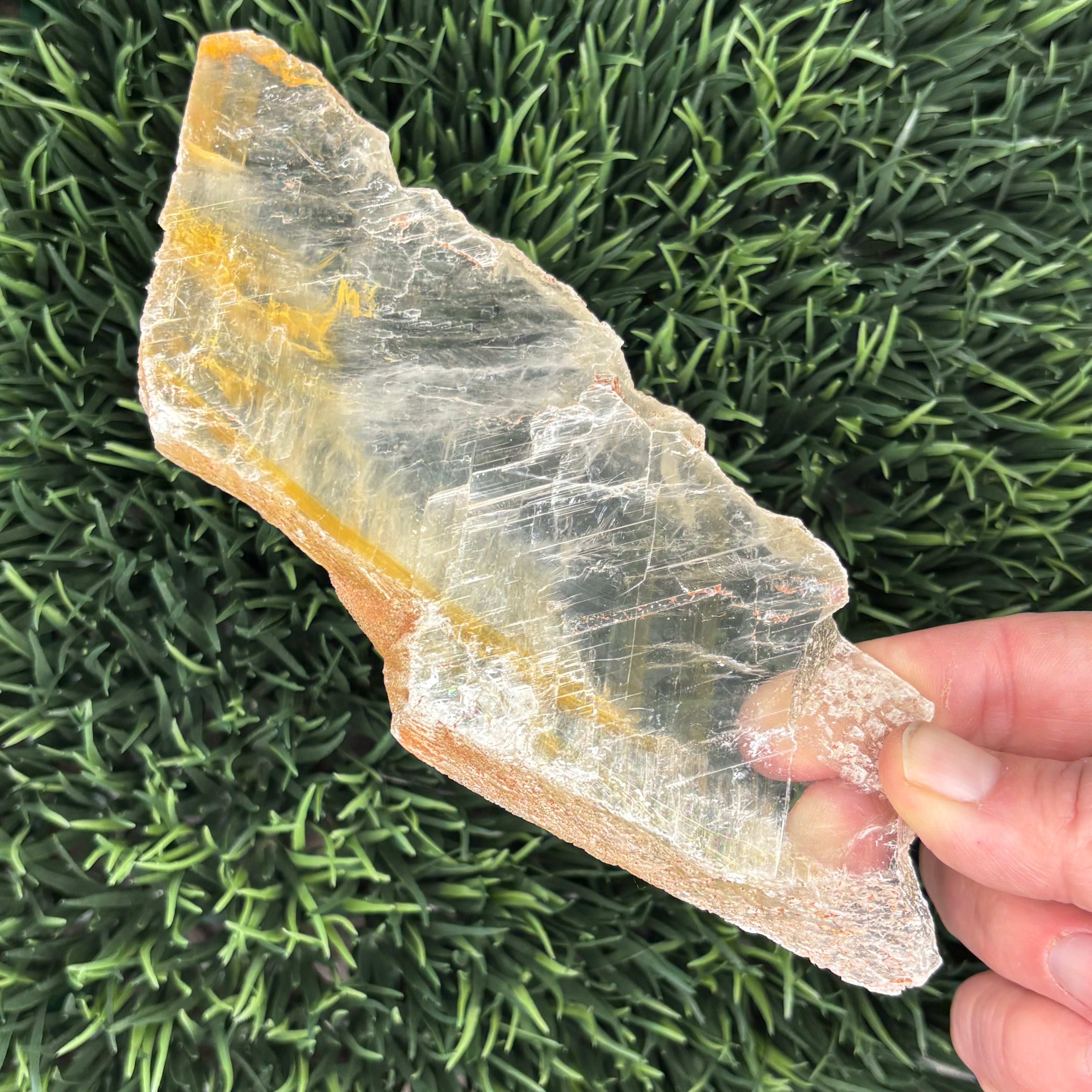 Golden Selenite Window - 620