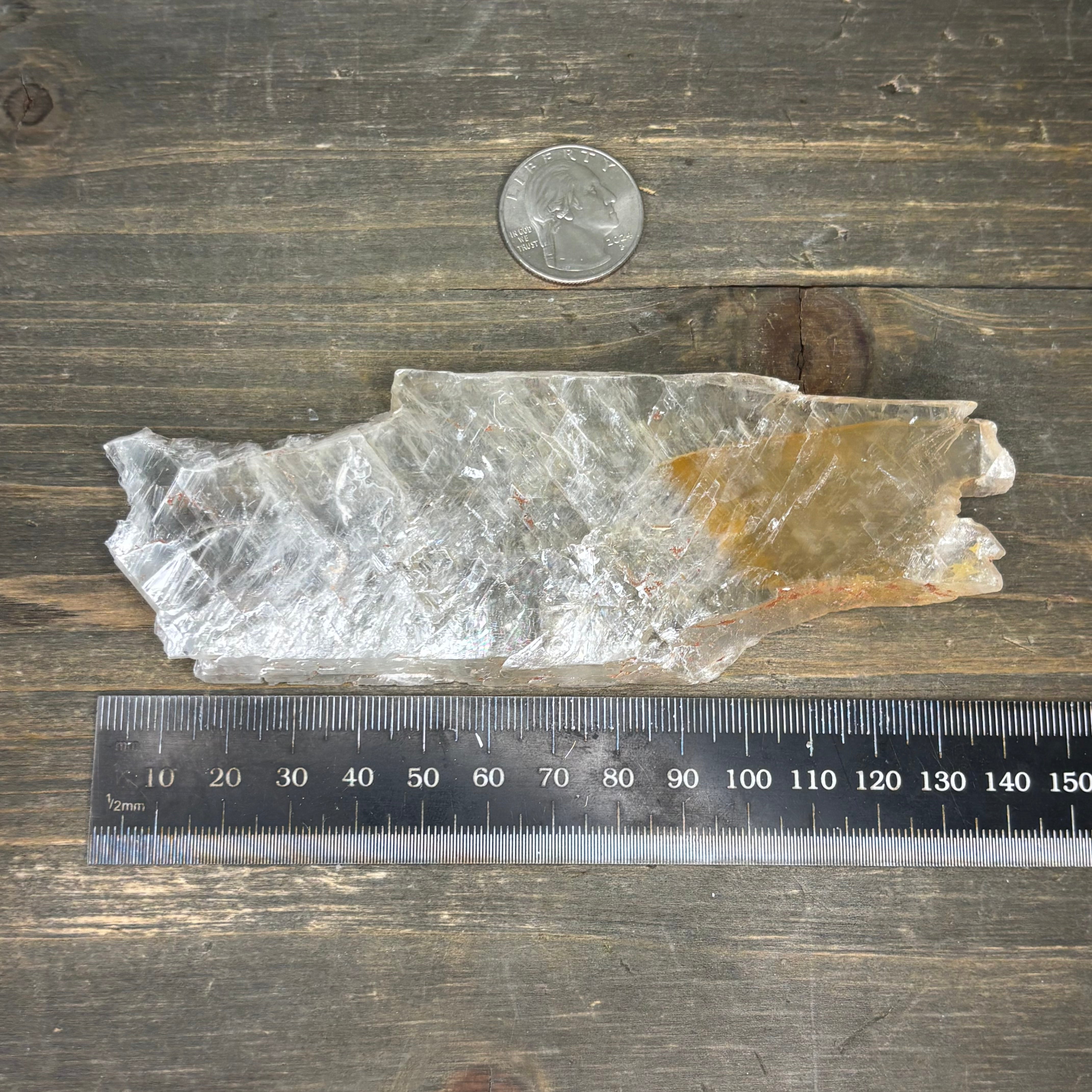 Golden Selenite Window - 621