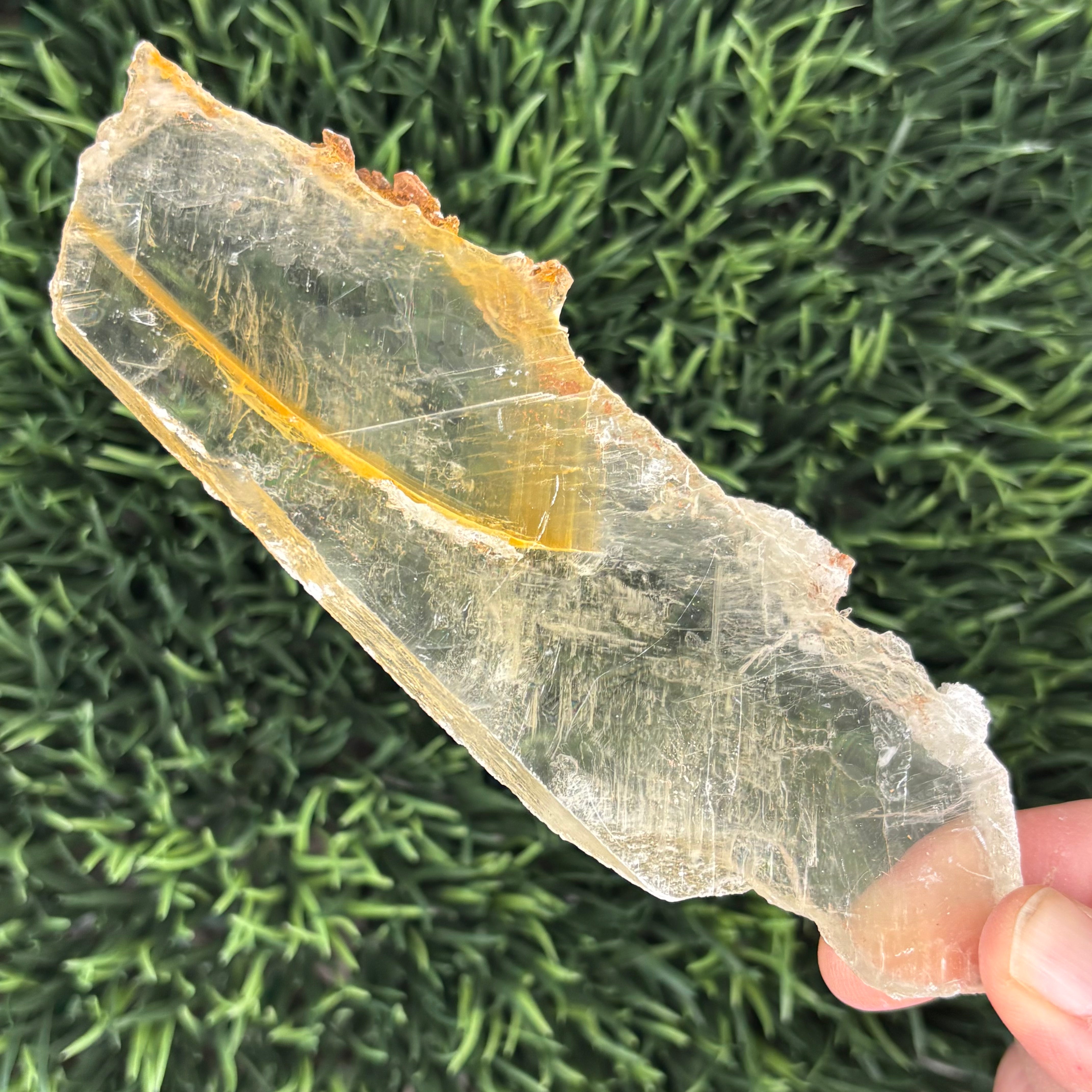 Golden Selenite Window - 623