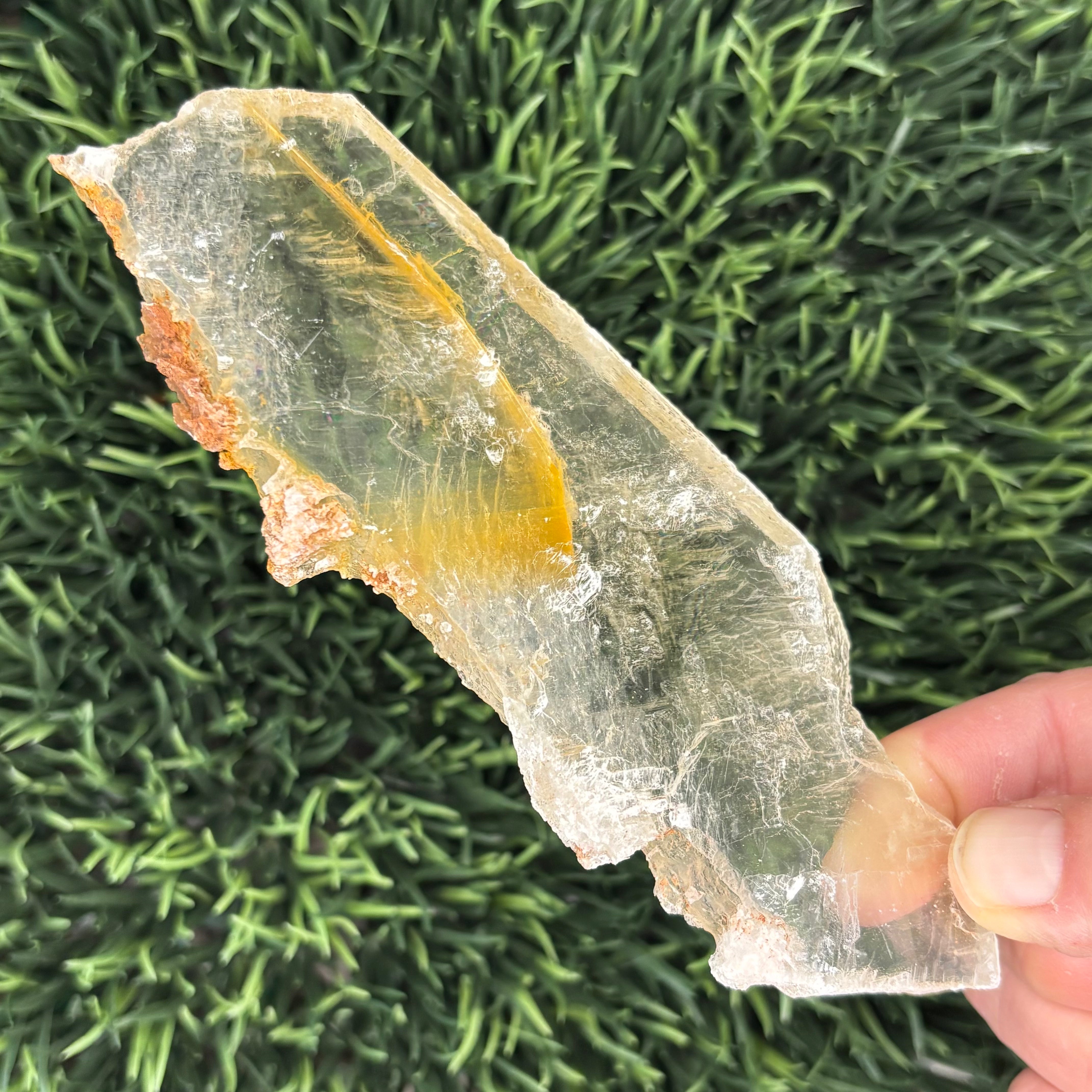 Golden Selenite Window - 623