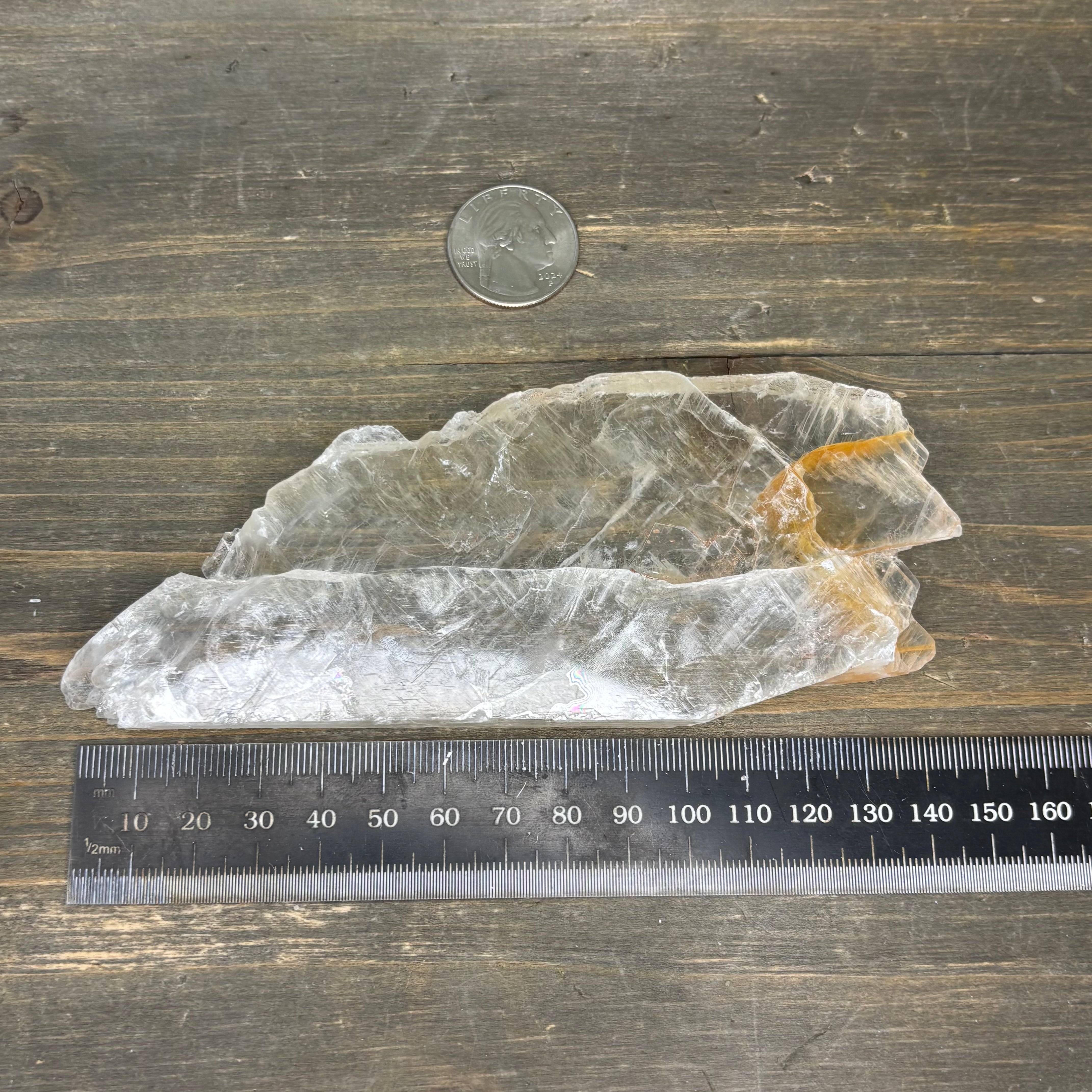 Golden Selenite Window - 624