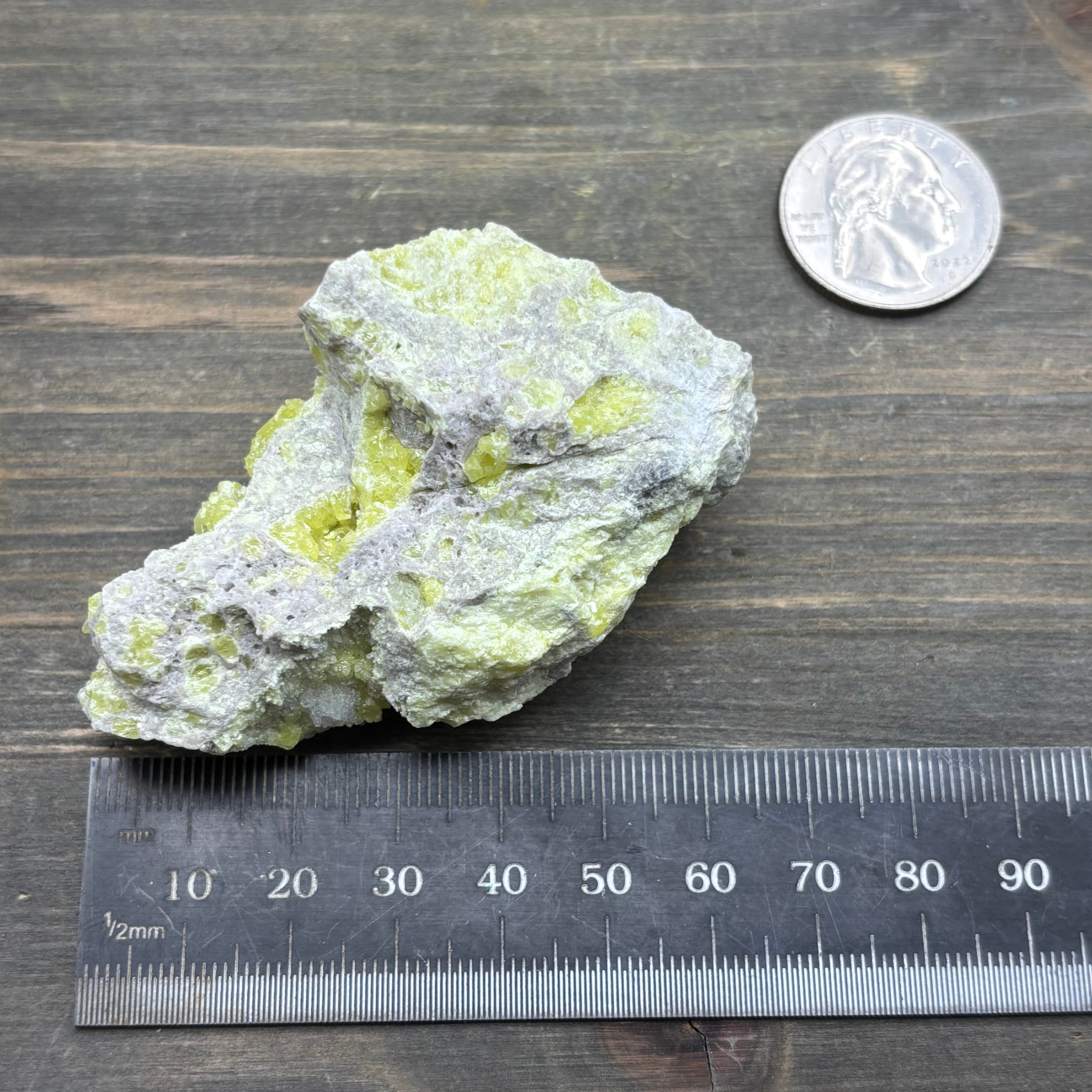 Sulfur on Quartz - 131