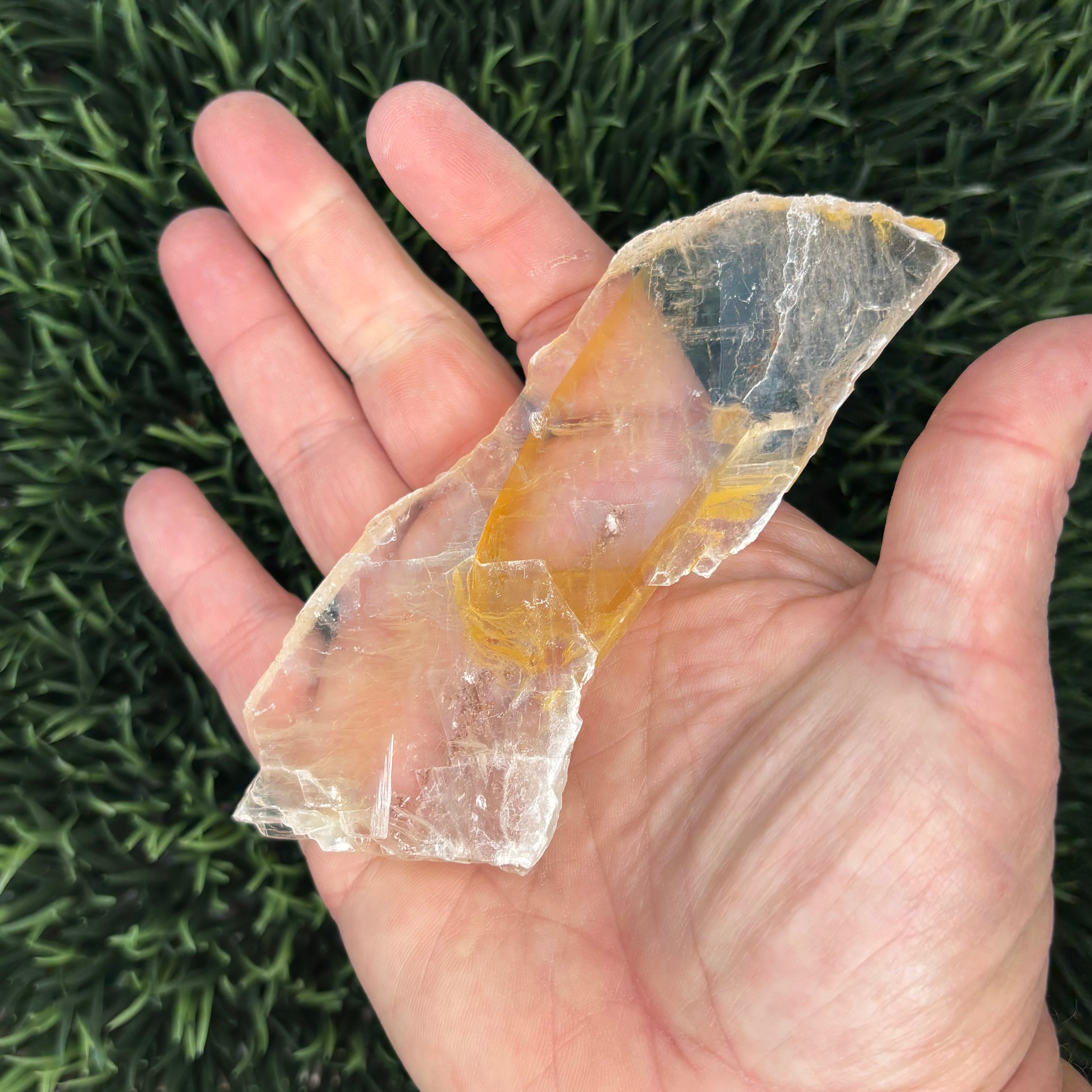 Golden Selenite Window - 627
