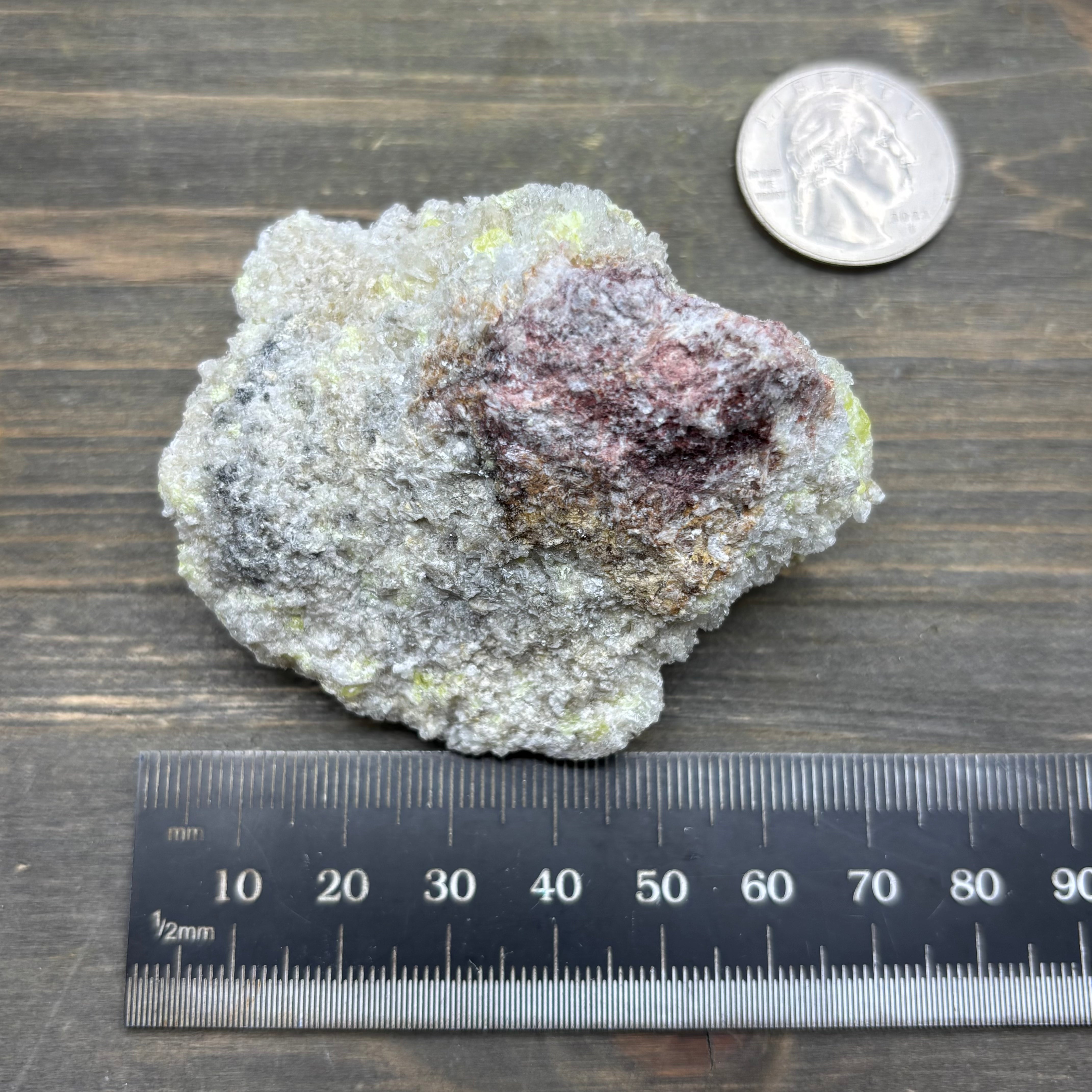 Sulfur on Quartz - 133