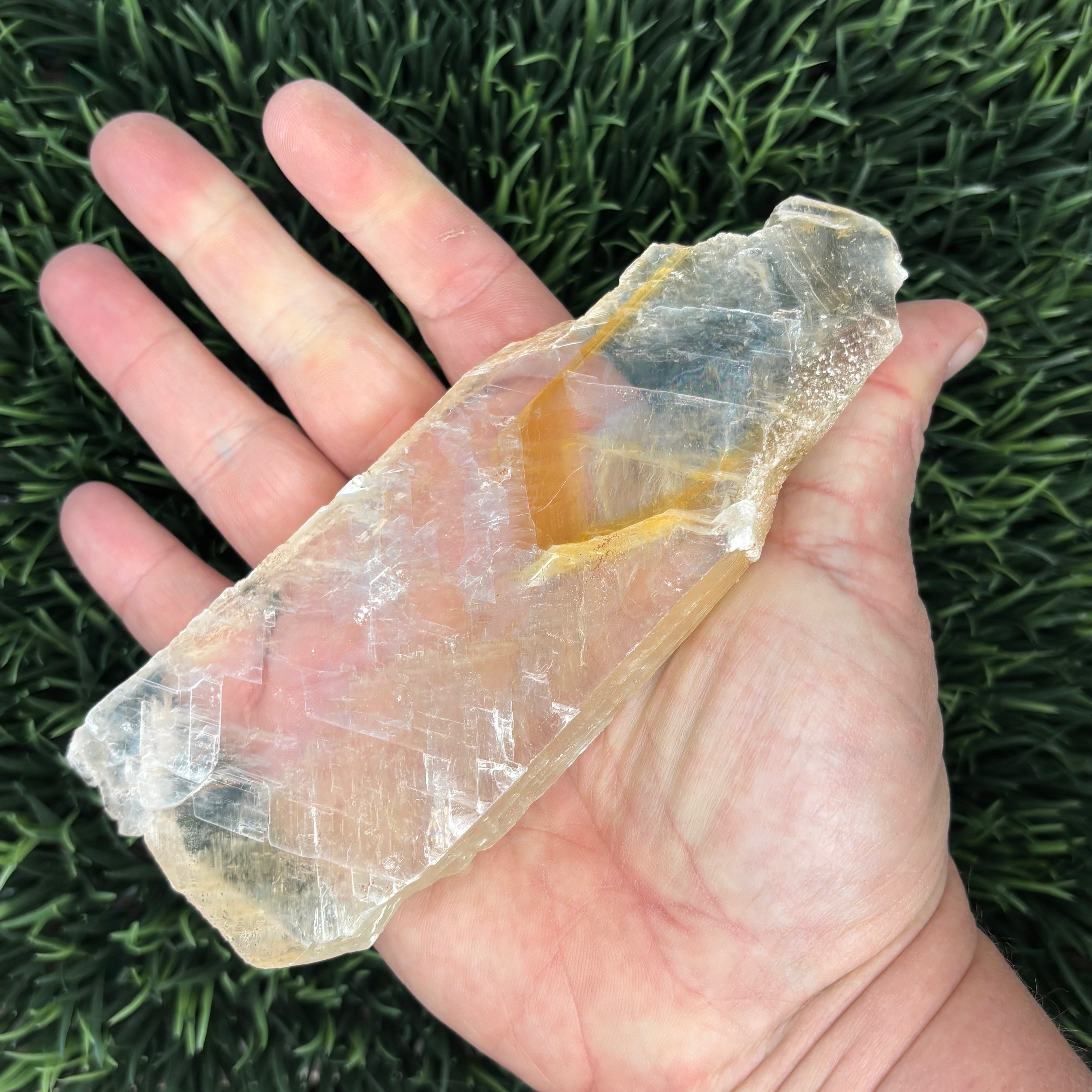 Golden Selenite Window - 628