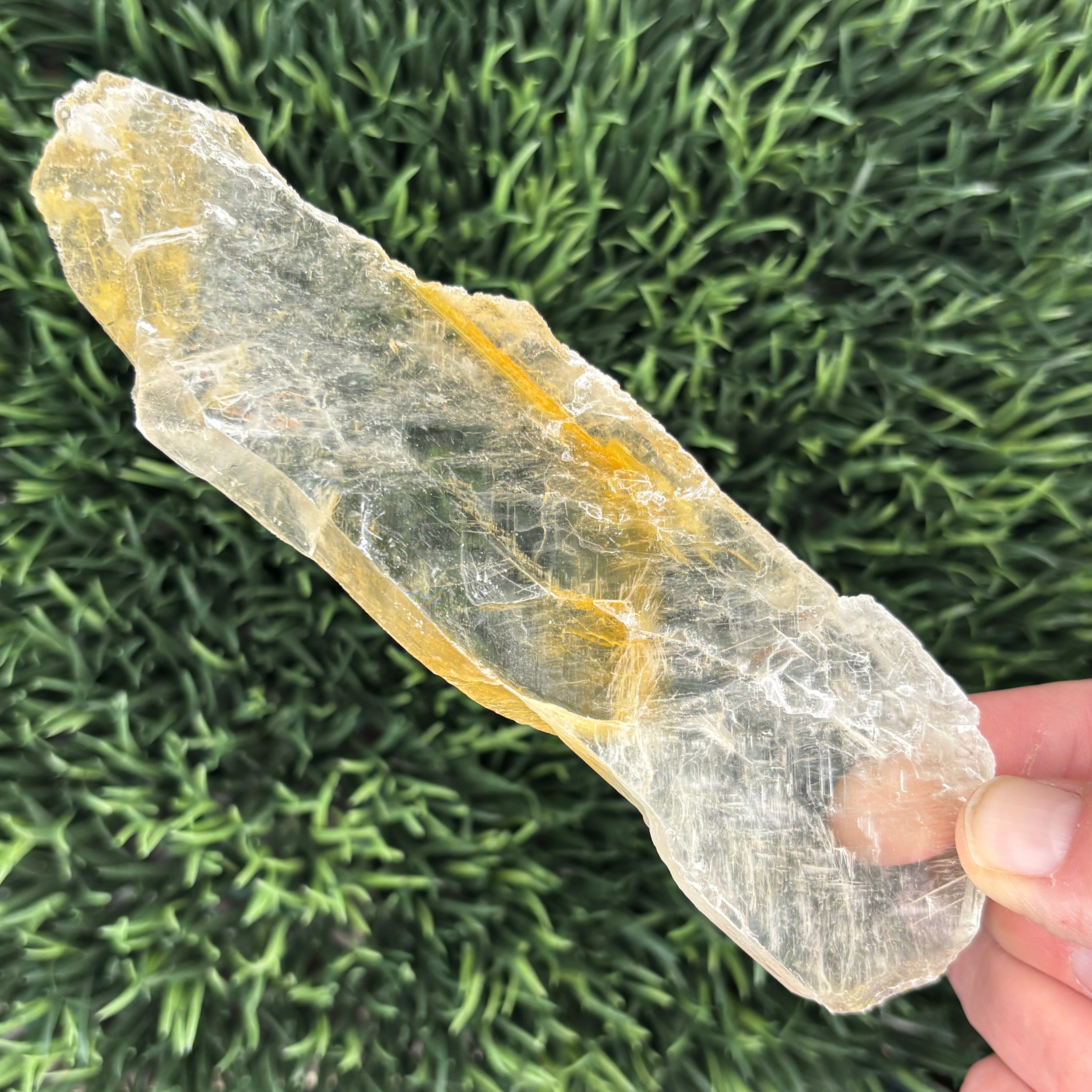 Golden Selenite Window - 629