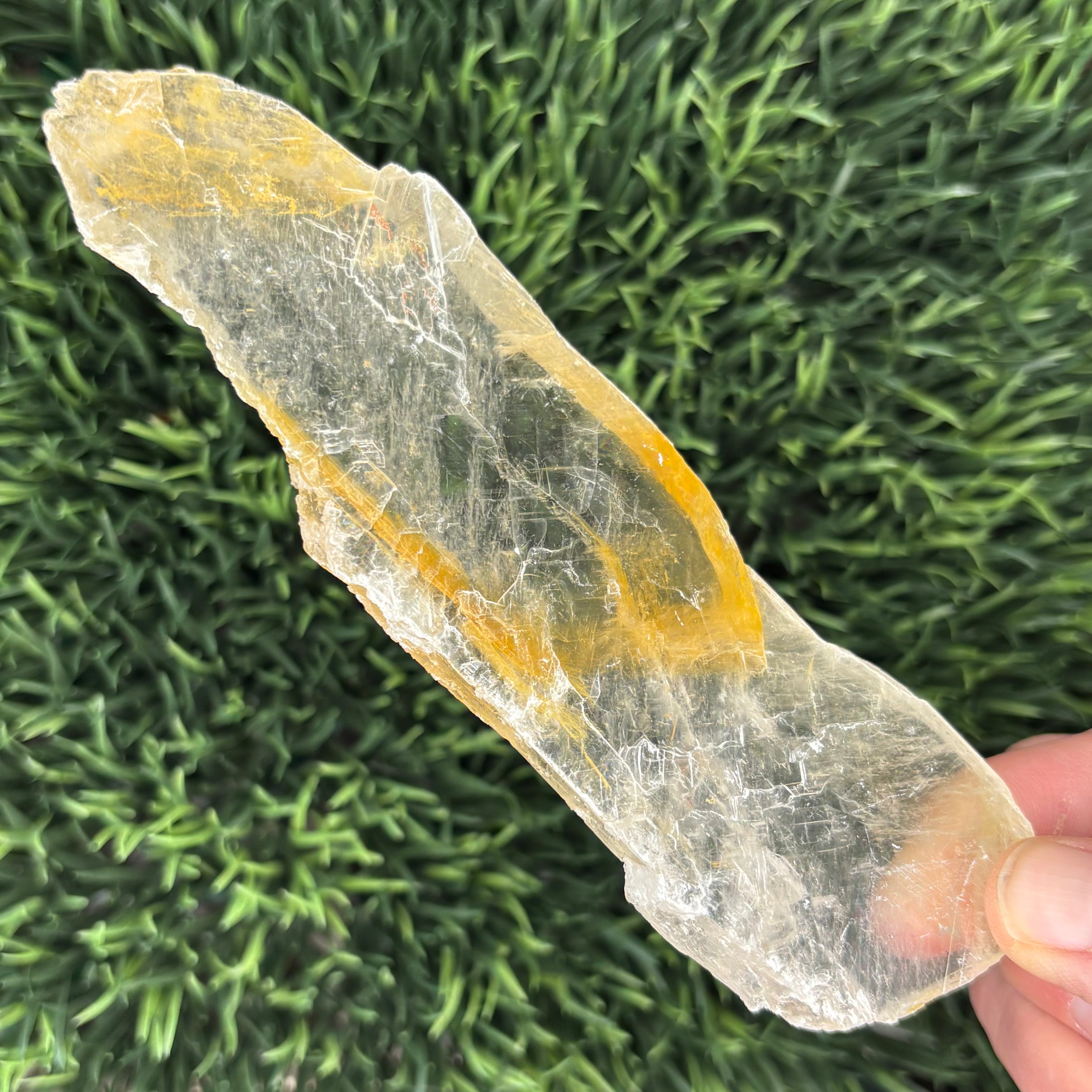 Golden Selenite Window - 629