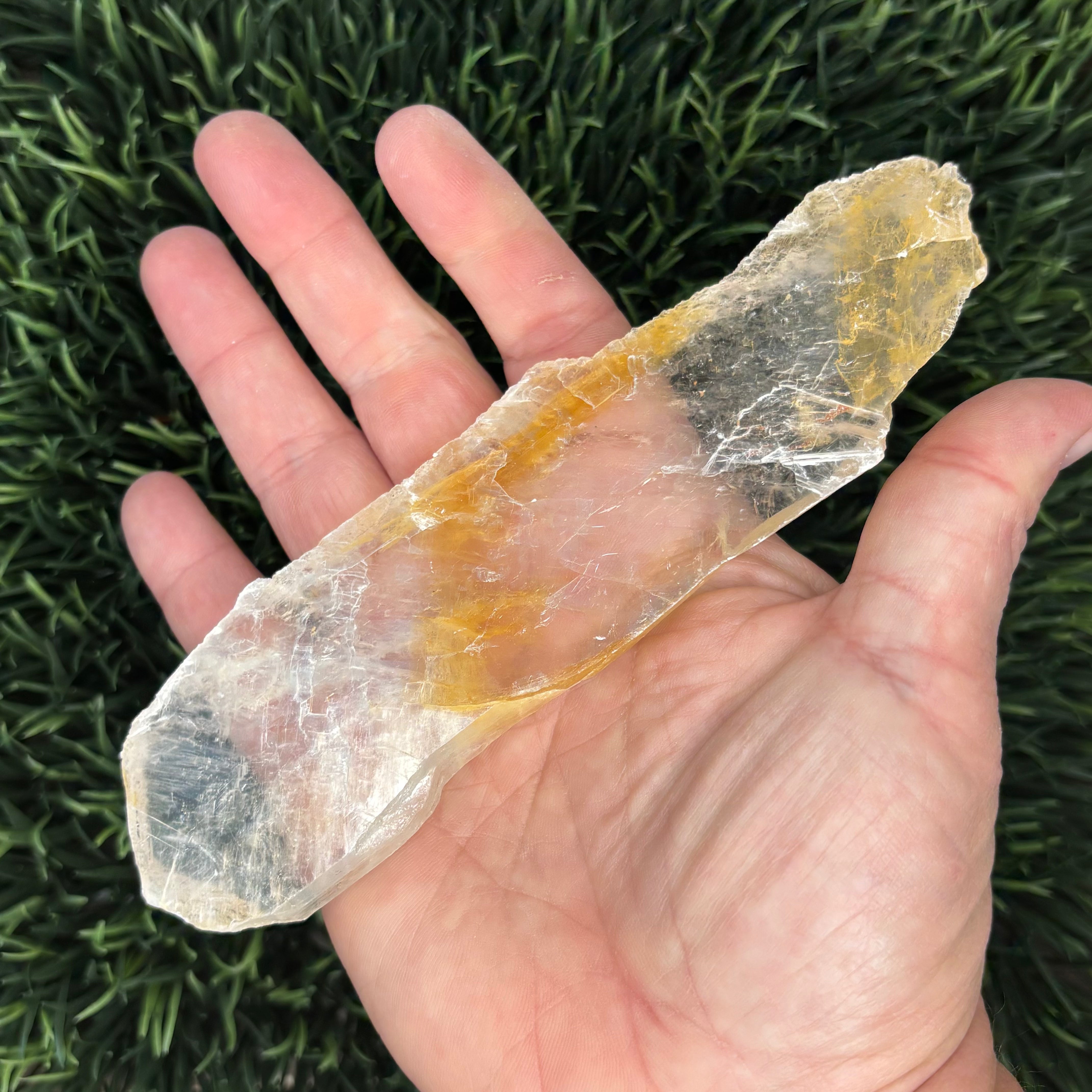 Golden Selenite Window - 629