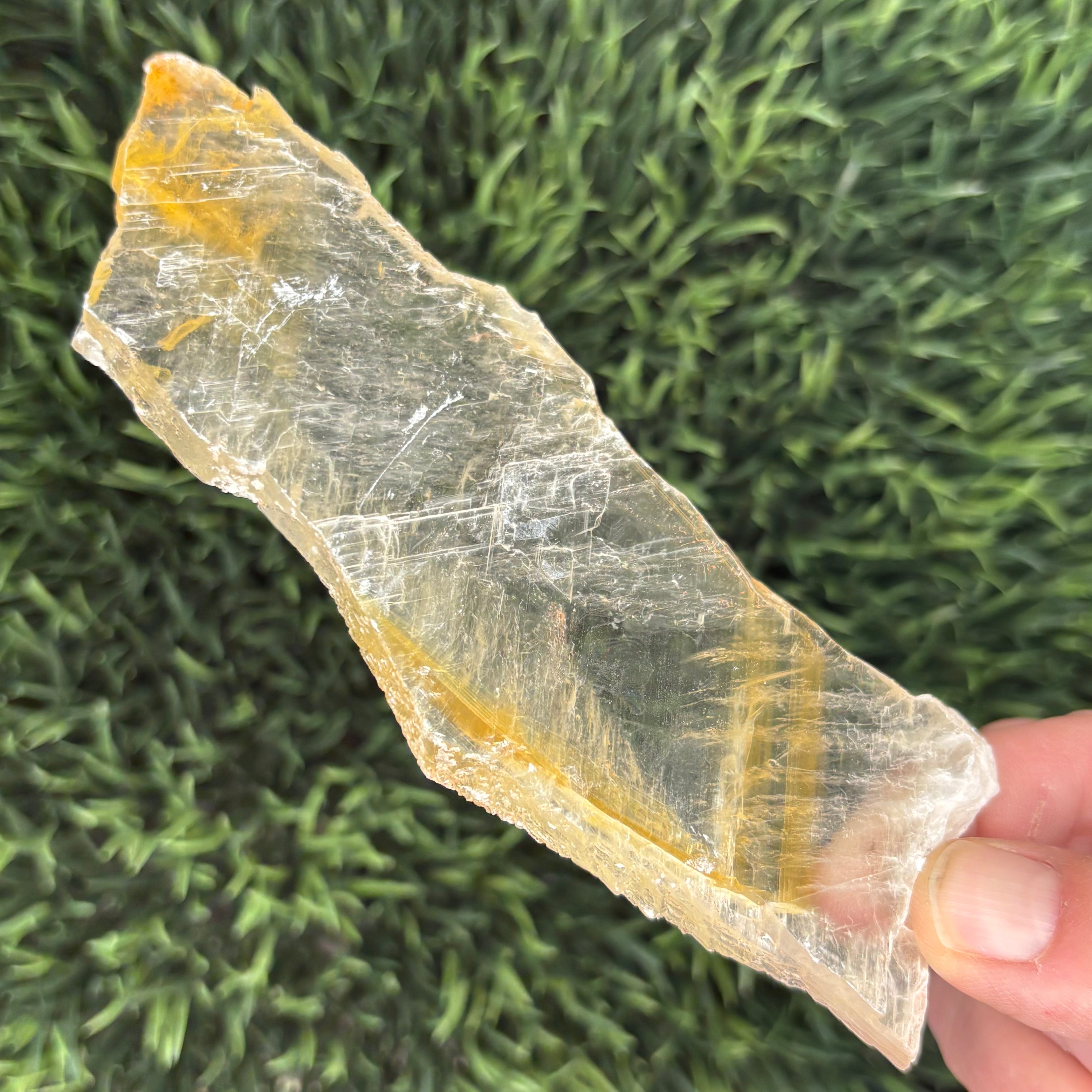 Golden Selenite Window - 630