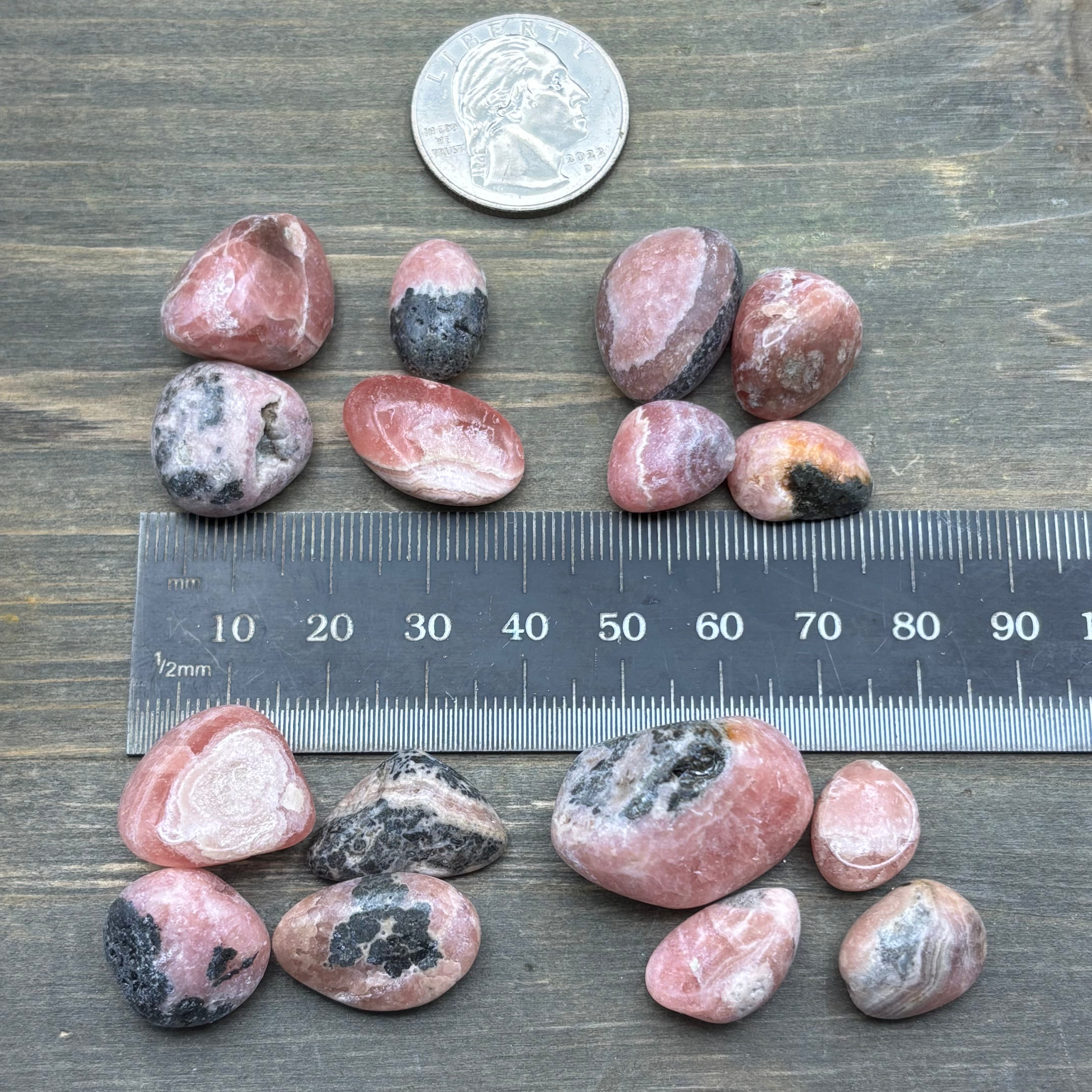 Rhodochrosite - Kit of 4