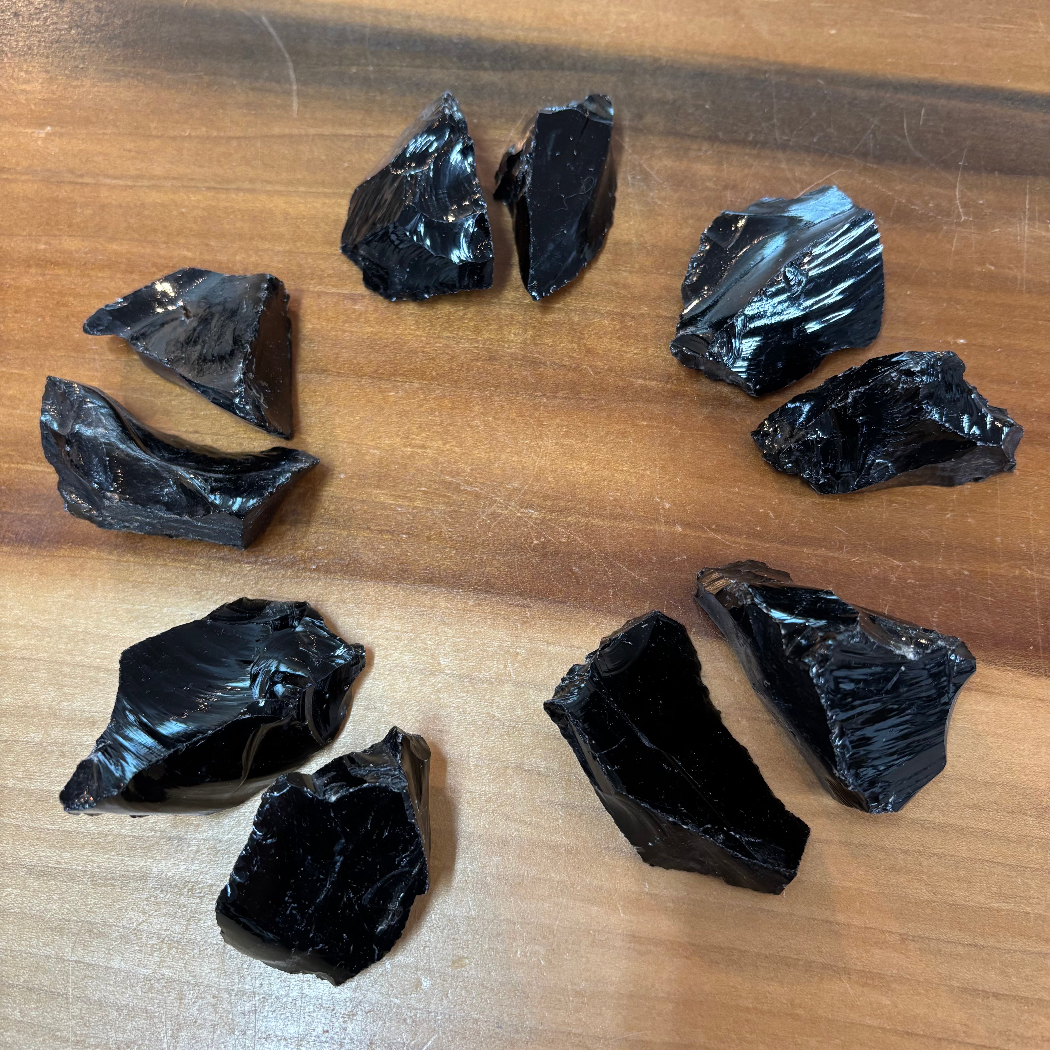 Black Obsidian Pair