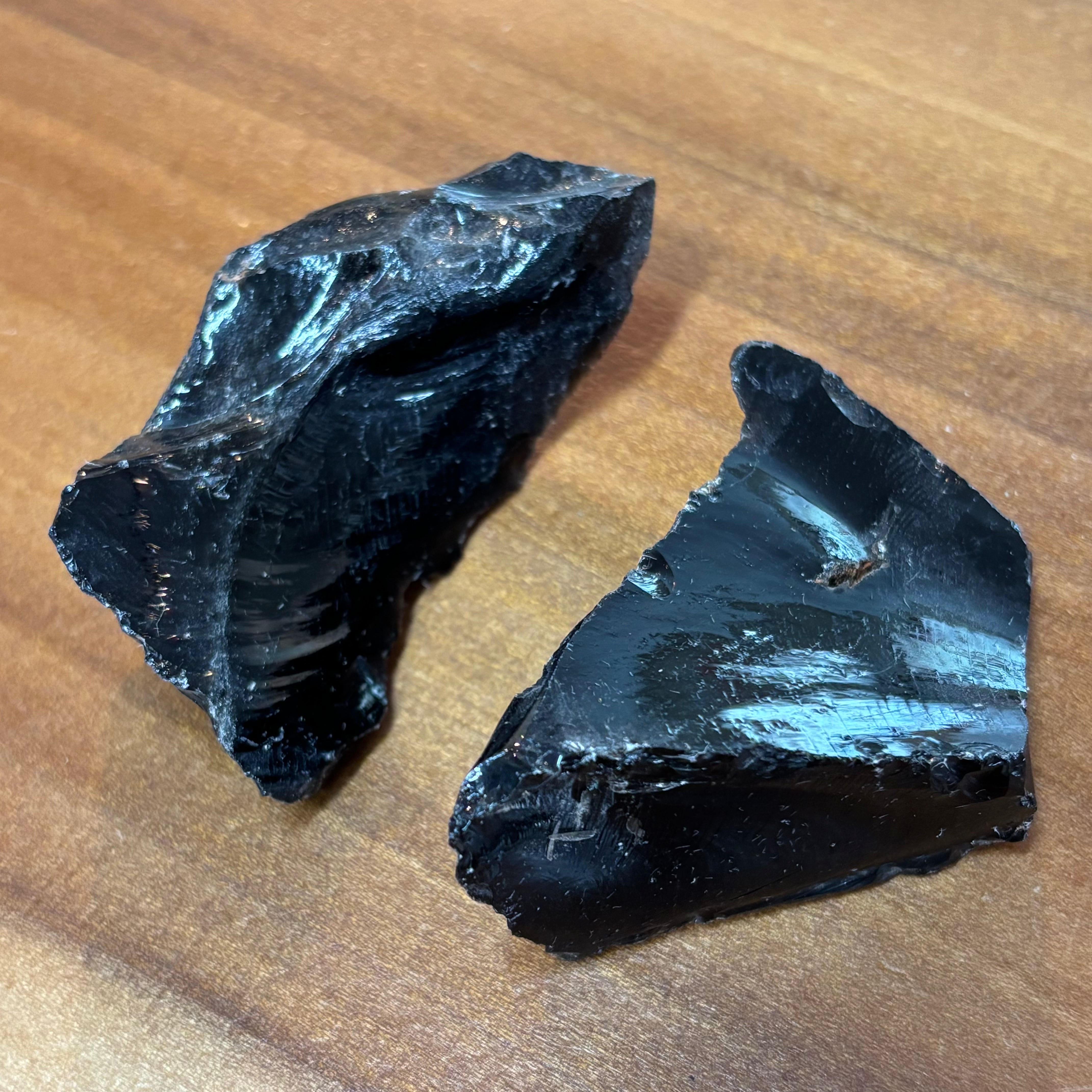 Black Obsidian Pair