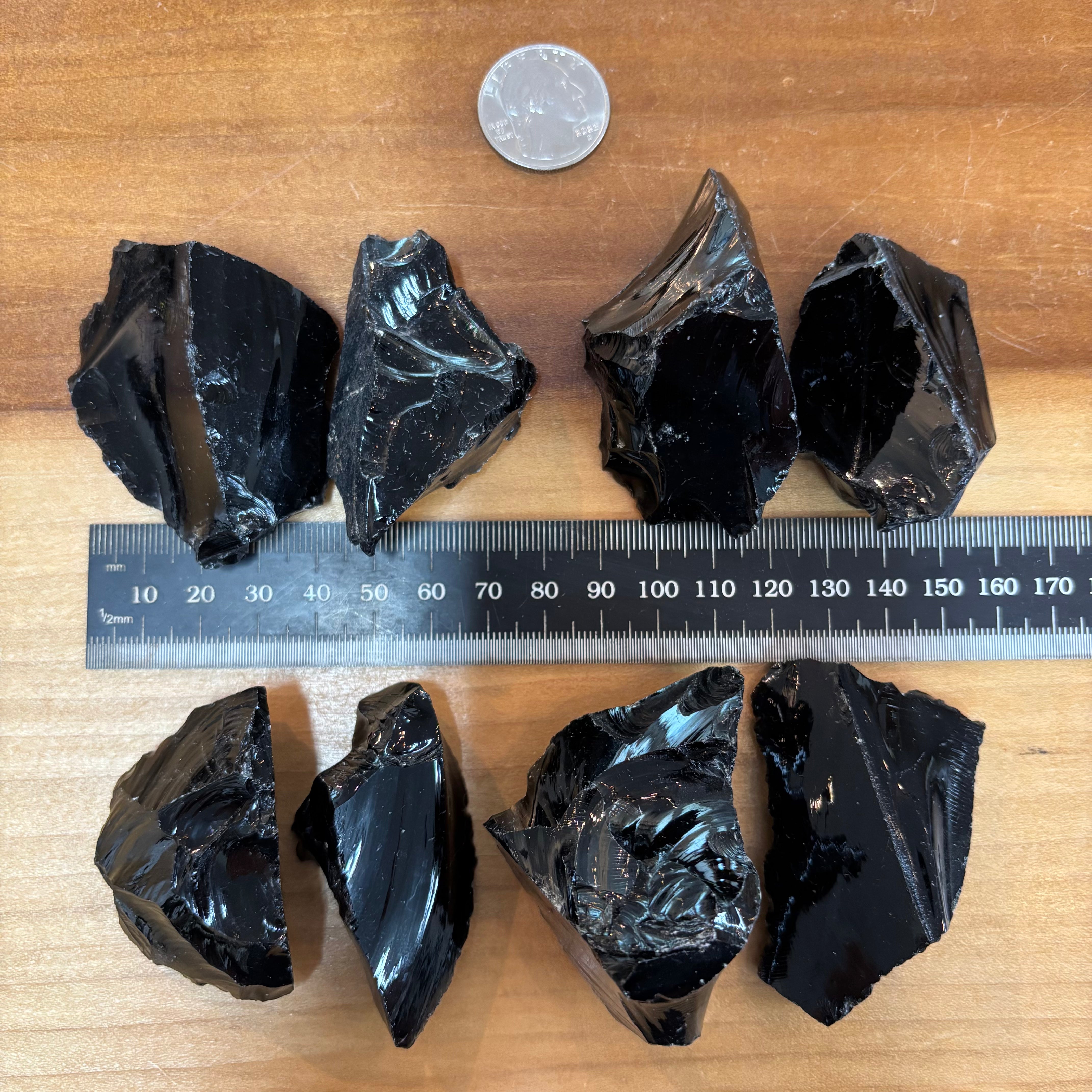 Black Obsidian Pair